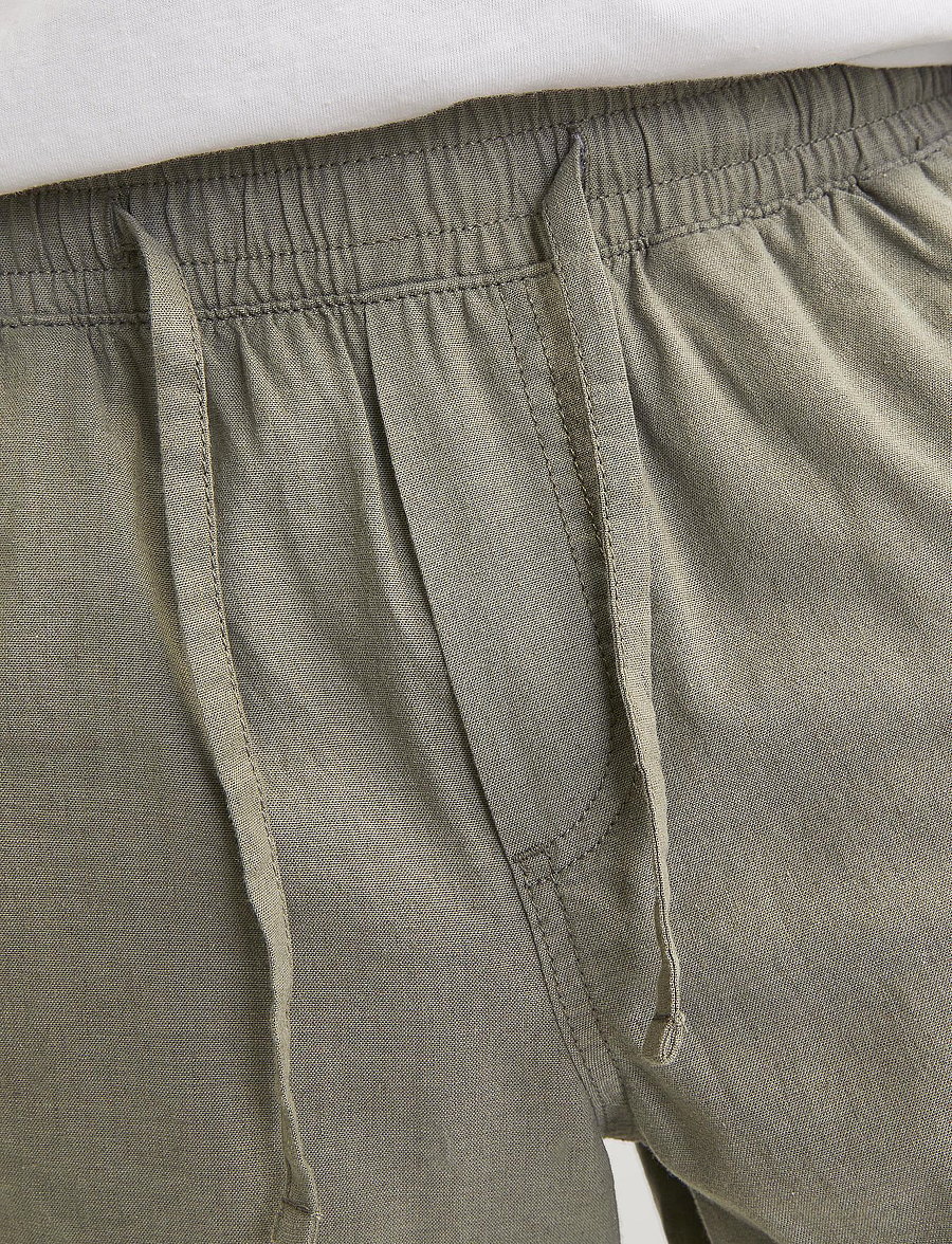 Jack & Jones - JPSTACE BREEZE JOGGER LN - linnebyxor - deep lichen green - 5