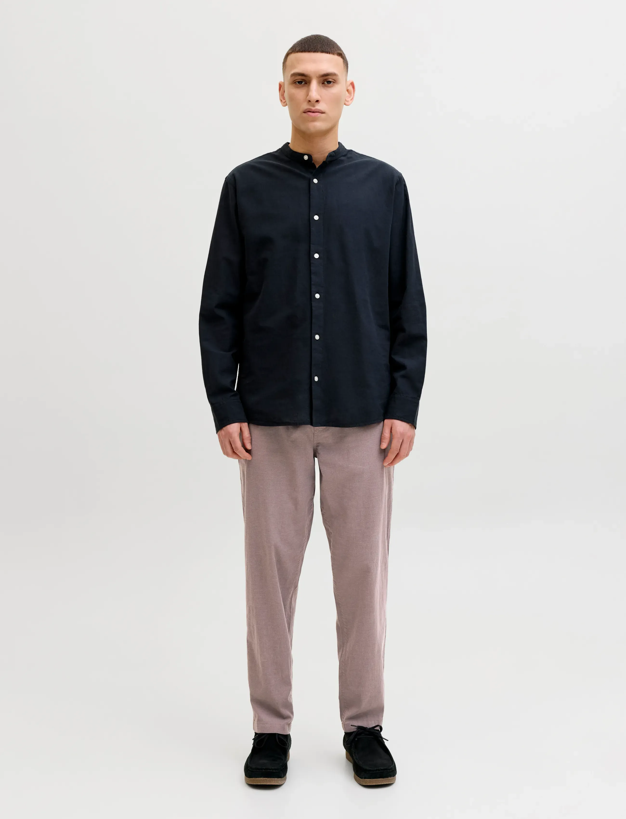 Jack & Jones - JPSTACE BREEZE JOGGER LN - linased püksid - falcon - 4