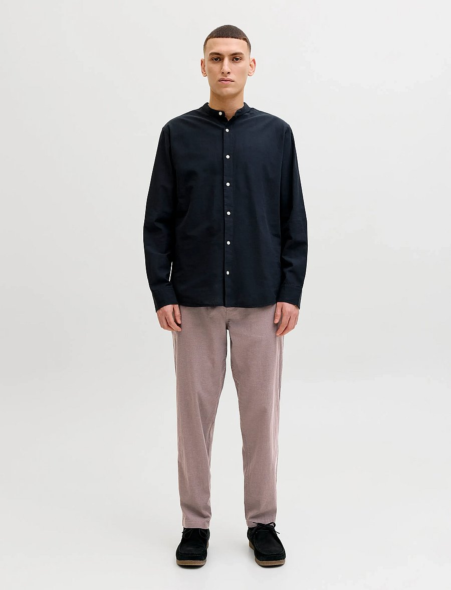 Jack & Jones - JPSTACE BREEZE JOGGER LN - linased püksid - falcon - 4