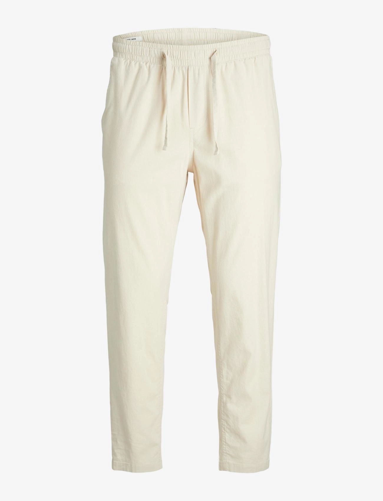 Jack & Jones JPSTACE BREEZE JOGGER LN - Jack & Jones - MOONBEAM / cream