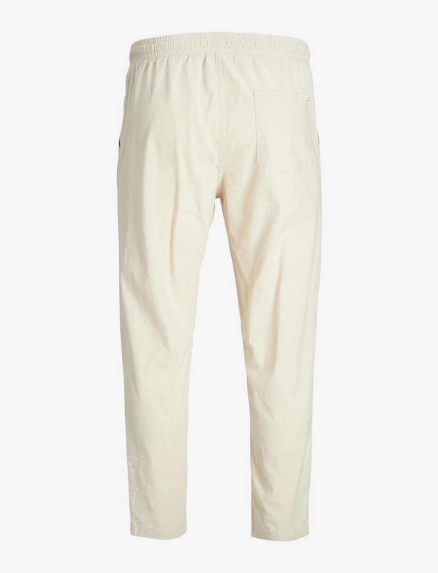 Jack & Jones - JPSTACE BREEZE JOGGER LN - leinenhosen - moonbeam - 2
