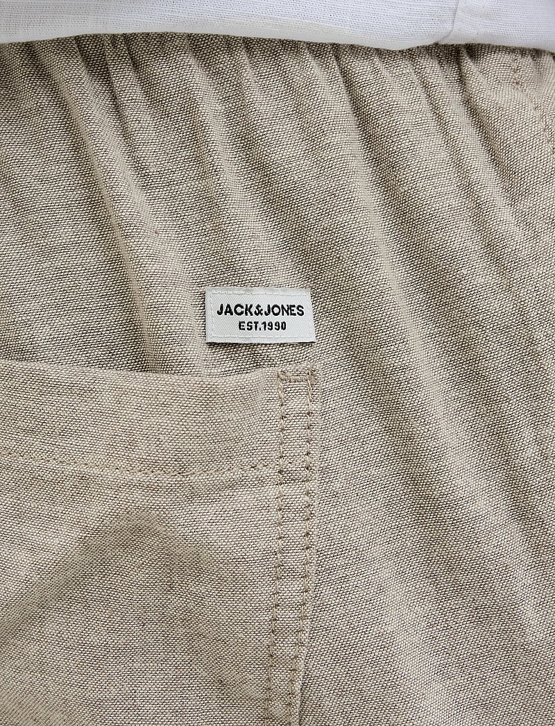 Jack & Jones - JPSTACE BREEZE JOGGER SN - leinenhosen - morel - 5