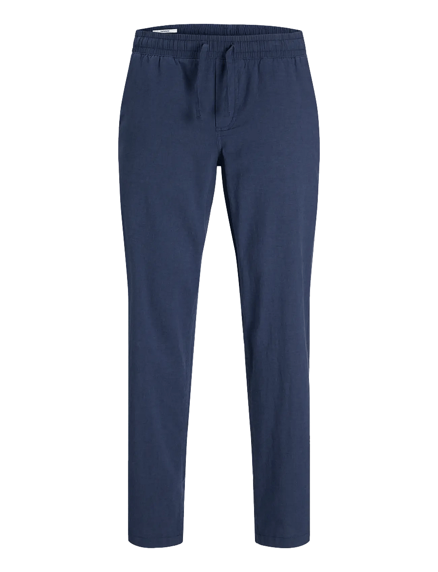 Jack & Jones - JPSTACE BREEZE JOGGER LN - linnebyxor - sky captain - 1