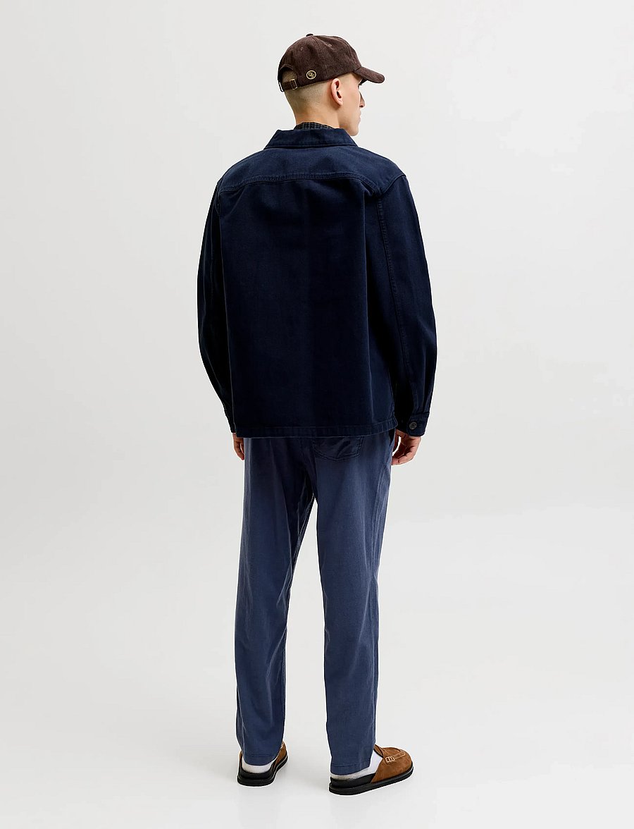 Jack & Jones - JPSTACE BREEZE JOGGER LN - linnebyxor - sky captain - 3