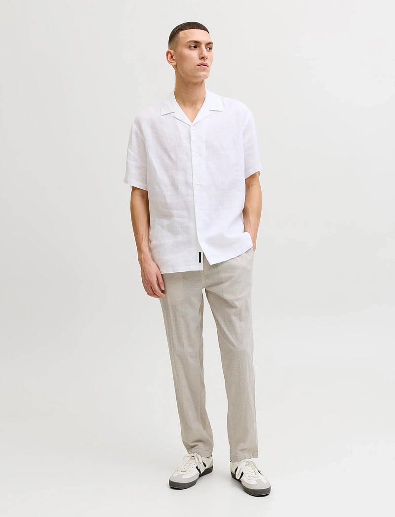 Jack & Jones - JPSTACE BREEZE JOGGER LN - leinenhosen - string - 4