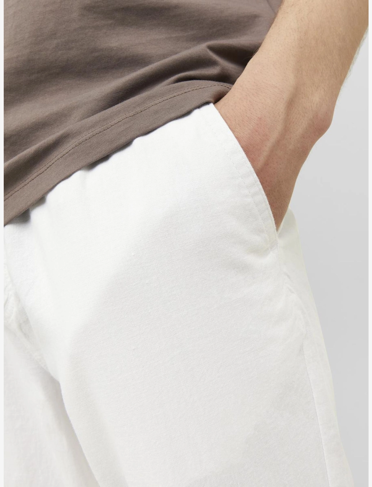 Jack & Jones - JPSTACE BREEZE JOGGER LN - hörbuxur - white - 3