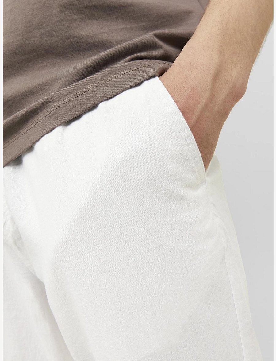 Jack & Jones - JPSTACE BREEZE JOGGER LN - hörbuxur - white - 3