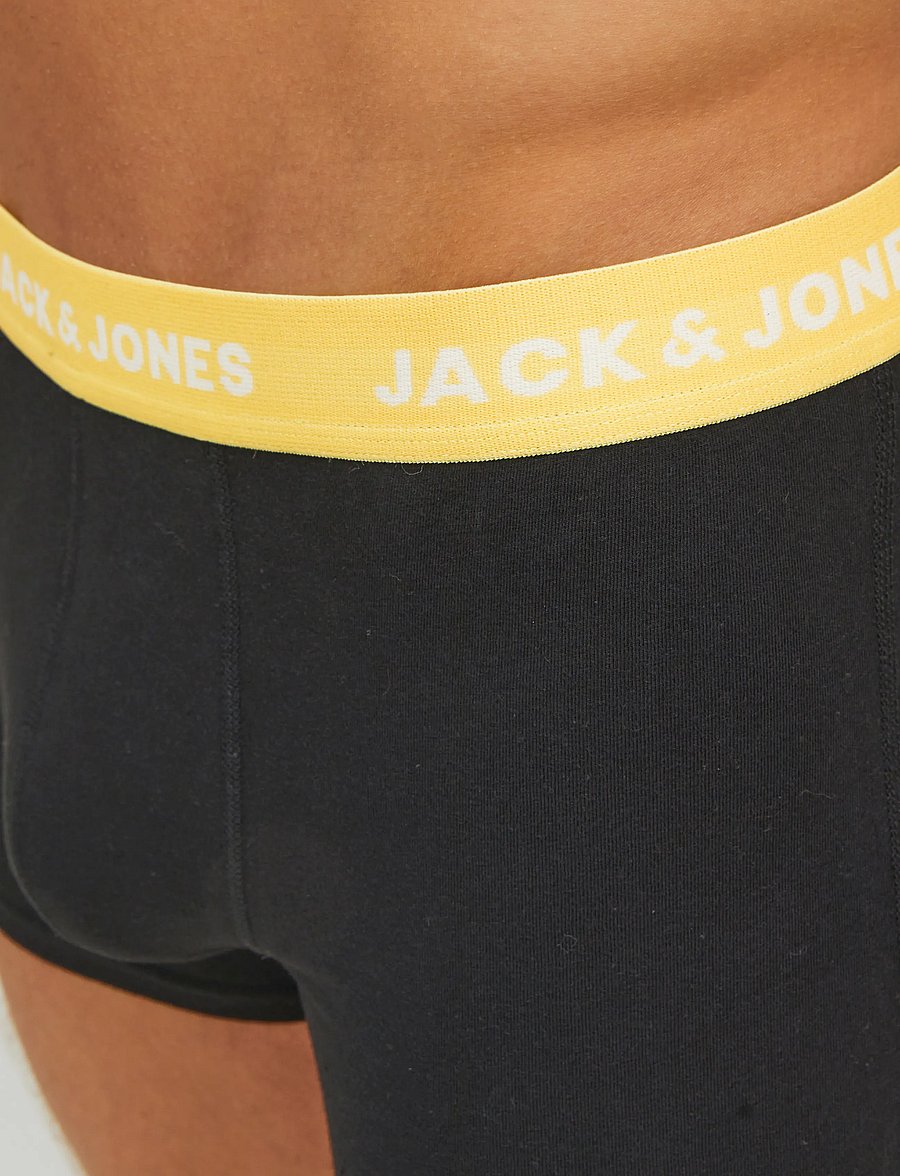 Jack & Jones - JACVITO SOLID TRUNKS 7 PACK NOOS - black - 3