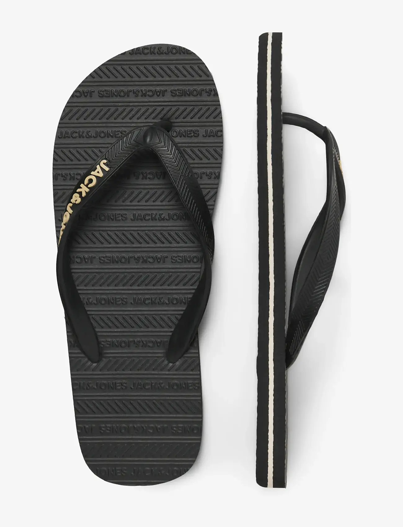 Jack & Jones - JFWBASIC FLIP FLOP LN - die niedrigsten preise - anthracite - 2