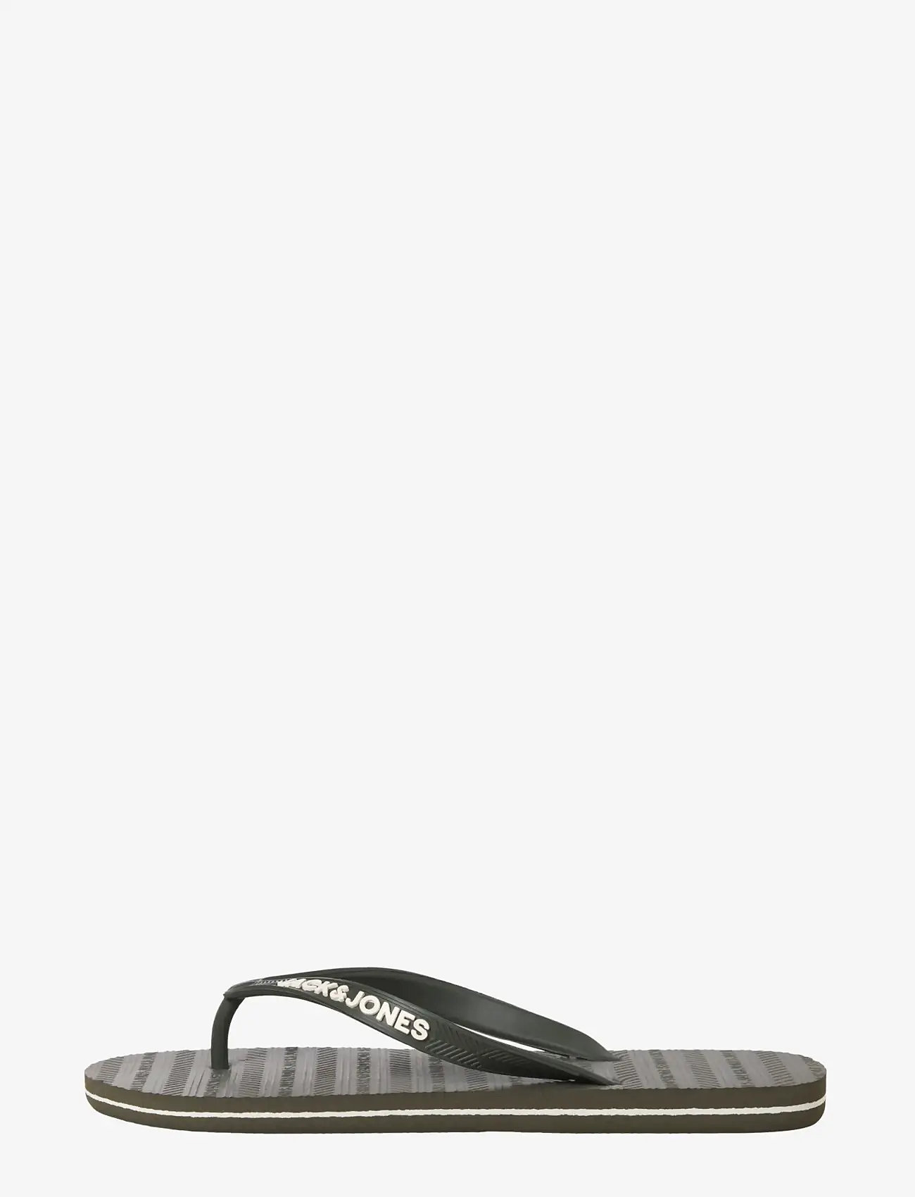 Jack & Jones - JFWBASIC FLIP FLOP LN - die niedrigsten preise - olive night - 1