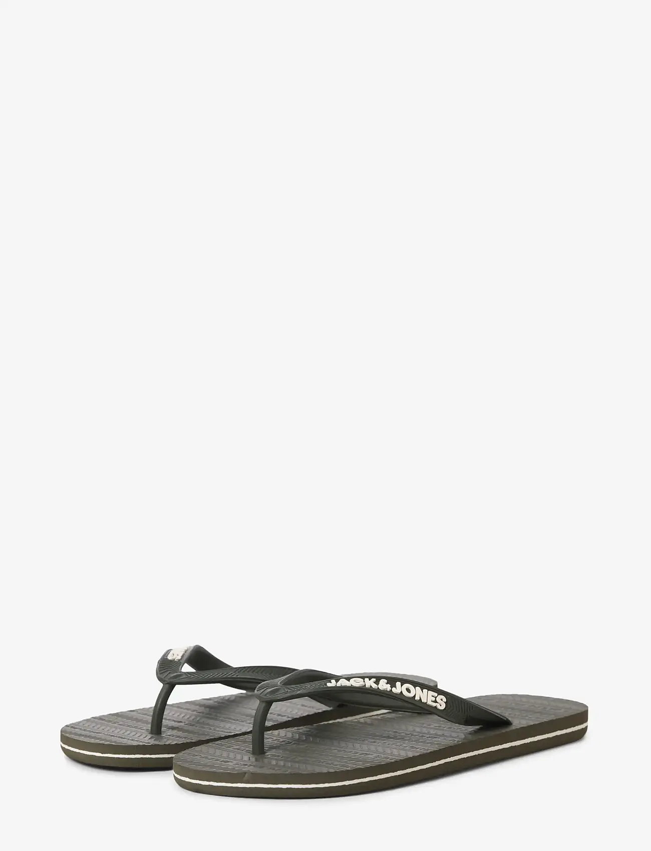Jack & Jones - JFWBASIC FLIP FLOP LN - die niedrigsten preise - olive night - 2