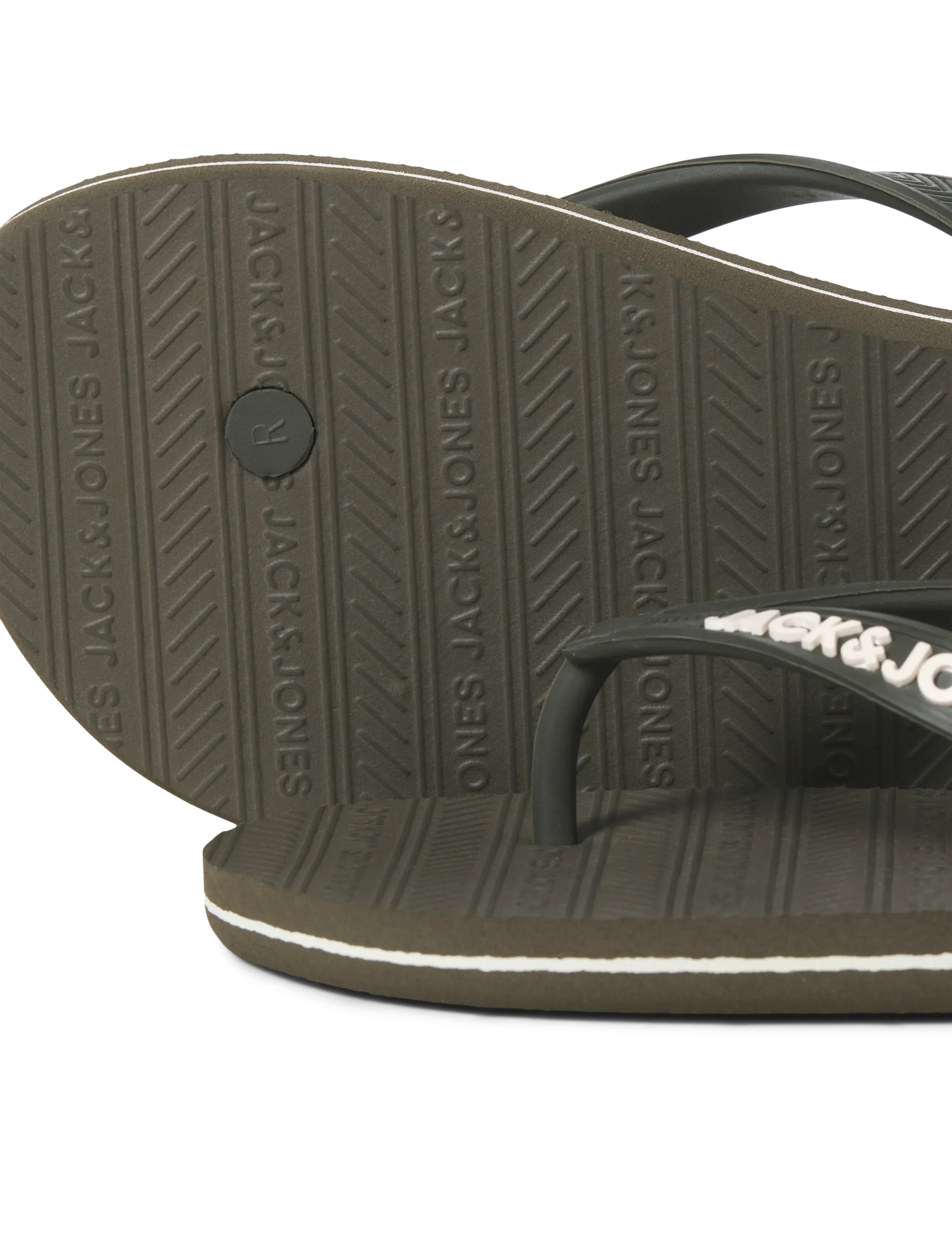 Jack & Jones - JFWBASIC FLIP FLOP LN - madalaimad hinnad - olive night - 5