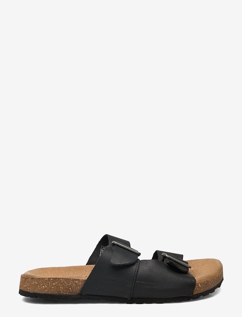Jack & Jones - JFWLOUIS LEATHER SANDAL - kollektioner - anthracite - 2