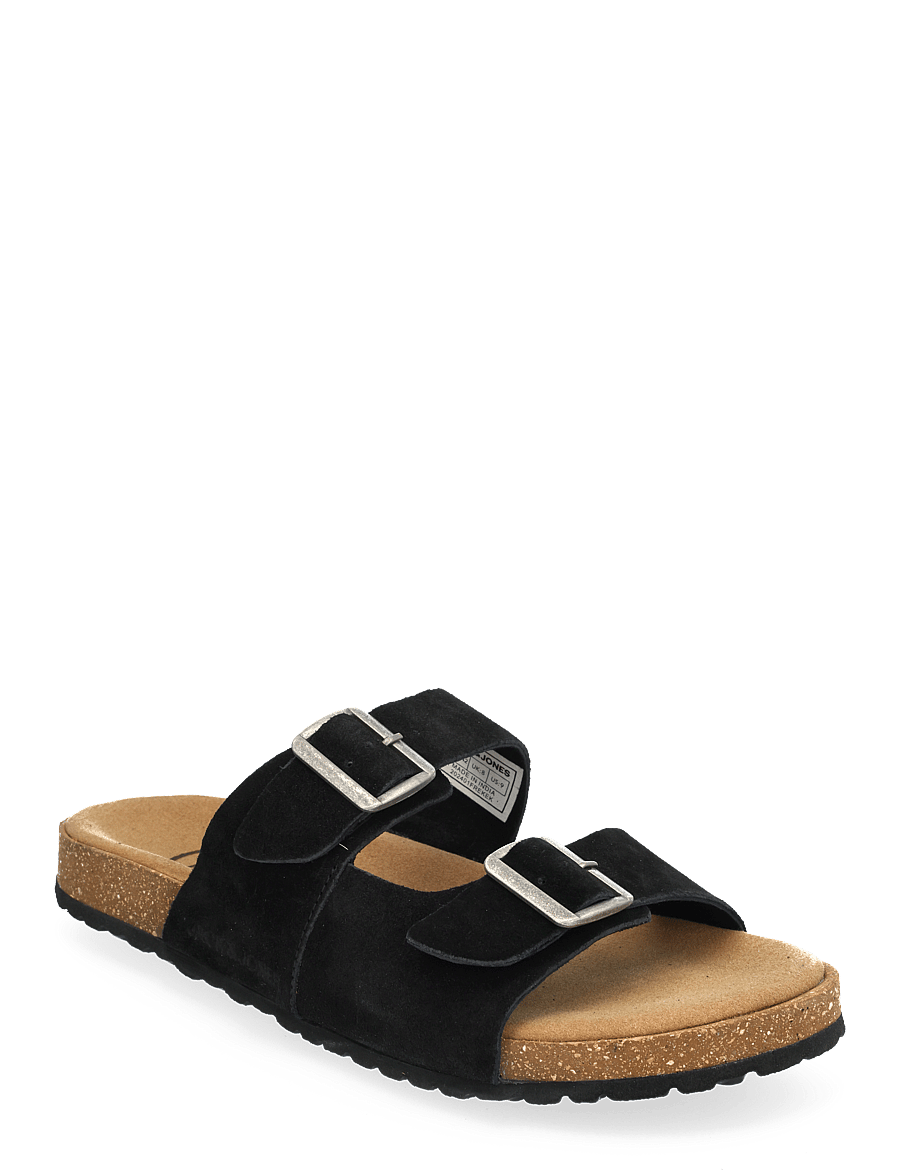 Jack & Jones - JFWLOUIS SUEDE SANDAL - anthracite - 0