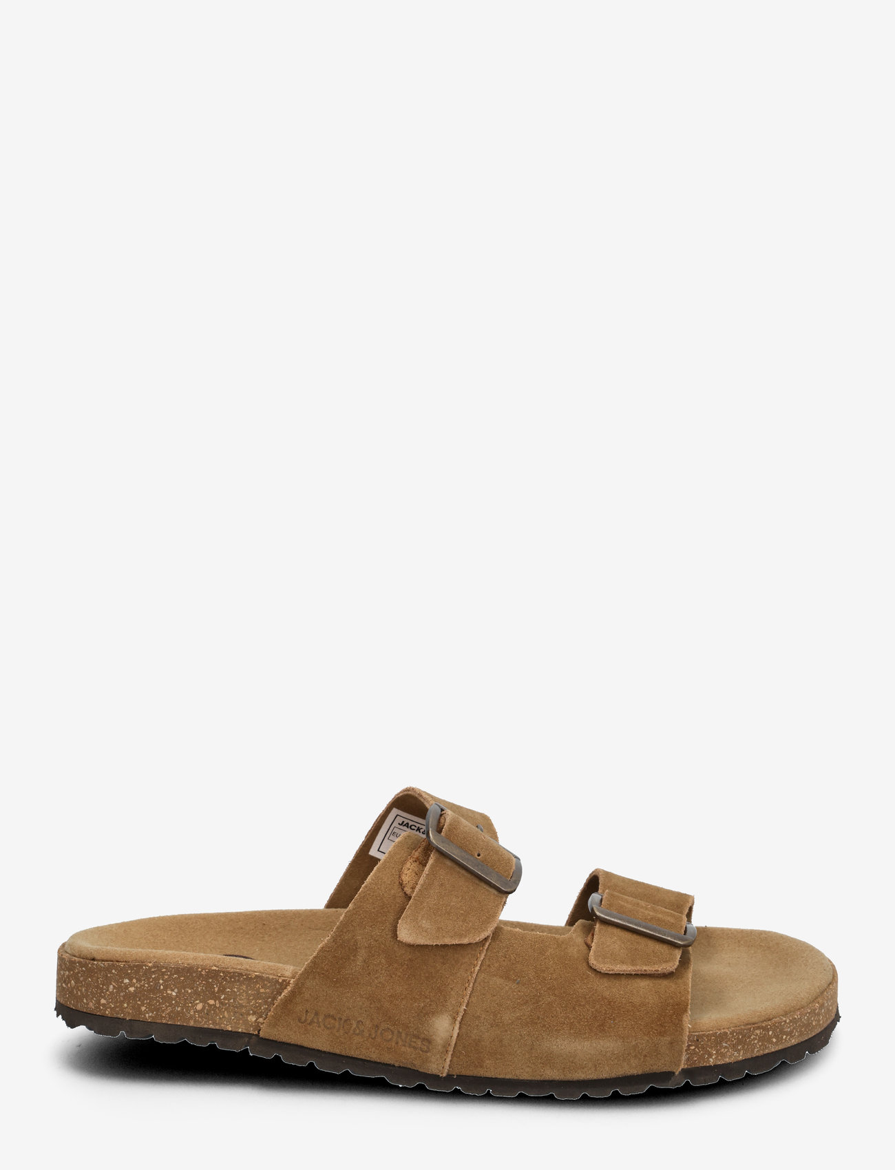 Jack & Jones - JFWLOUIS SUEDE SANDAL - kollektioner - cognac - 1