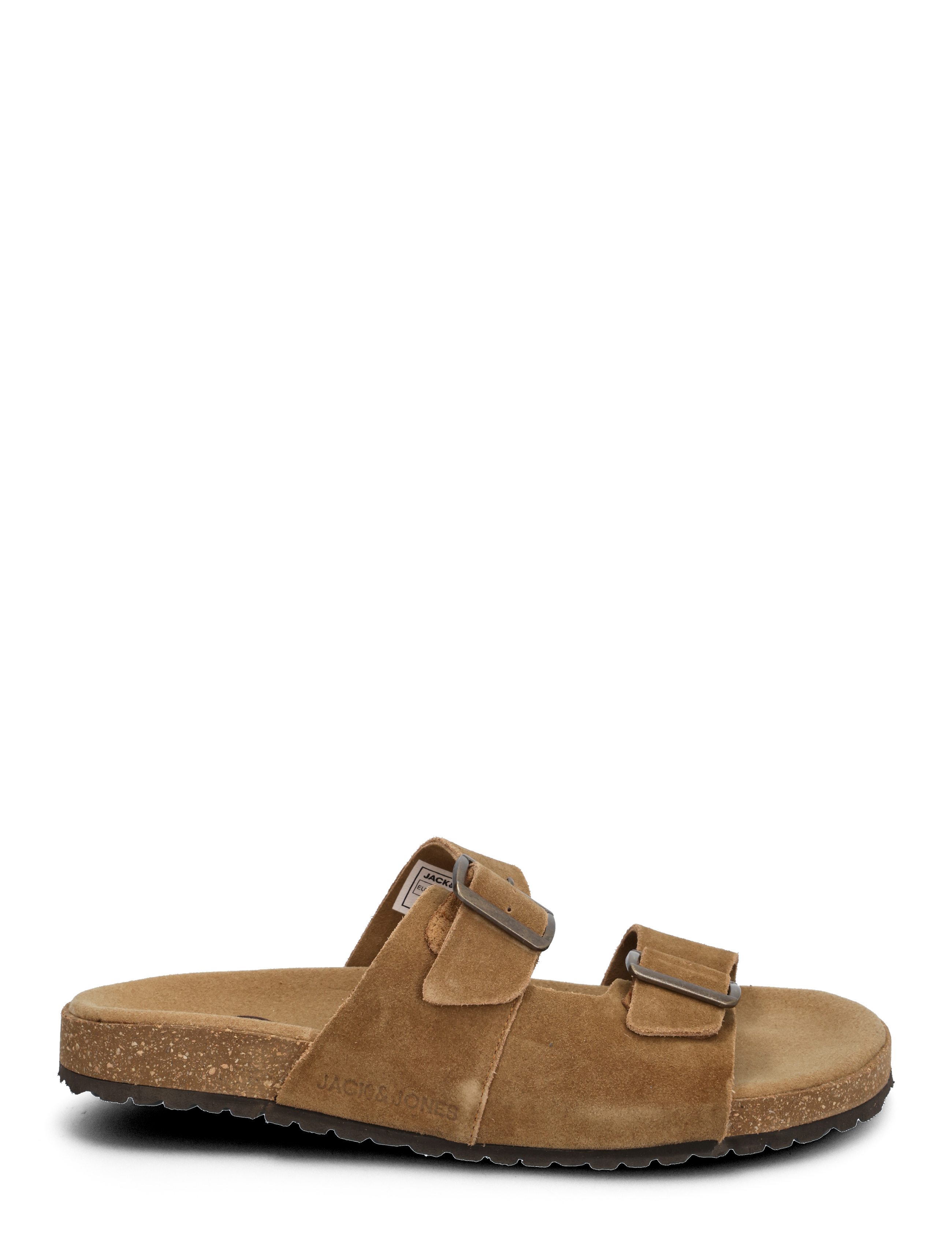 Jack & Jones - JFWLOUIS SUEDE SANDAL - cognac - 1