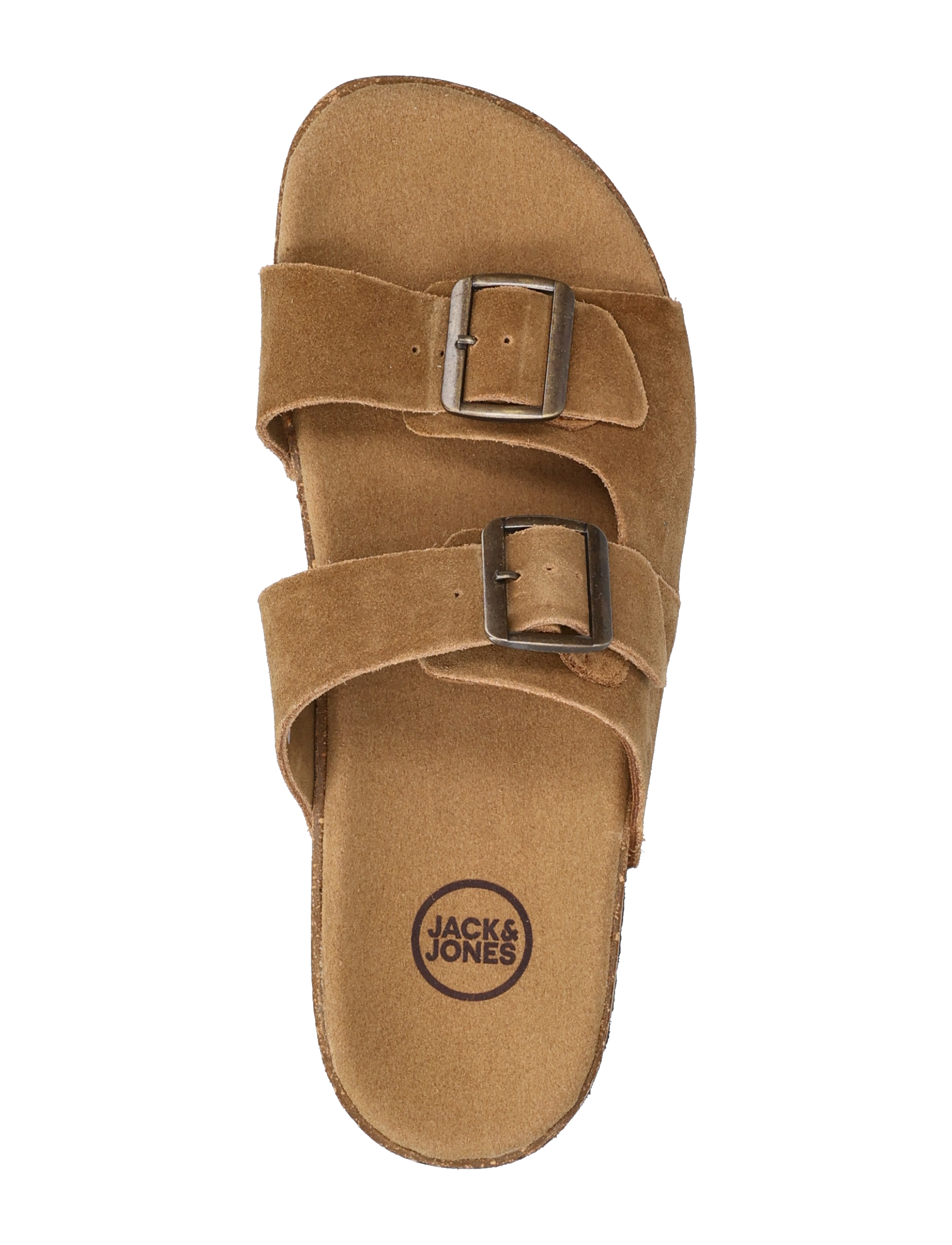 Jack & Jones - JFWLOUIS SUEDE SANDAL - cognac - 3