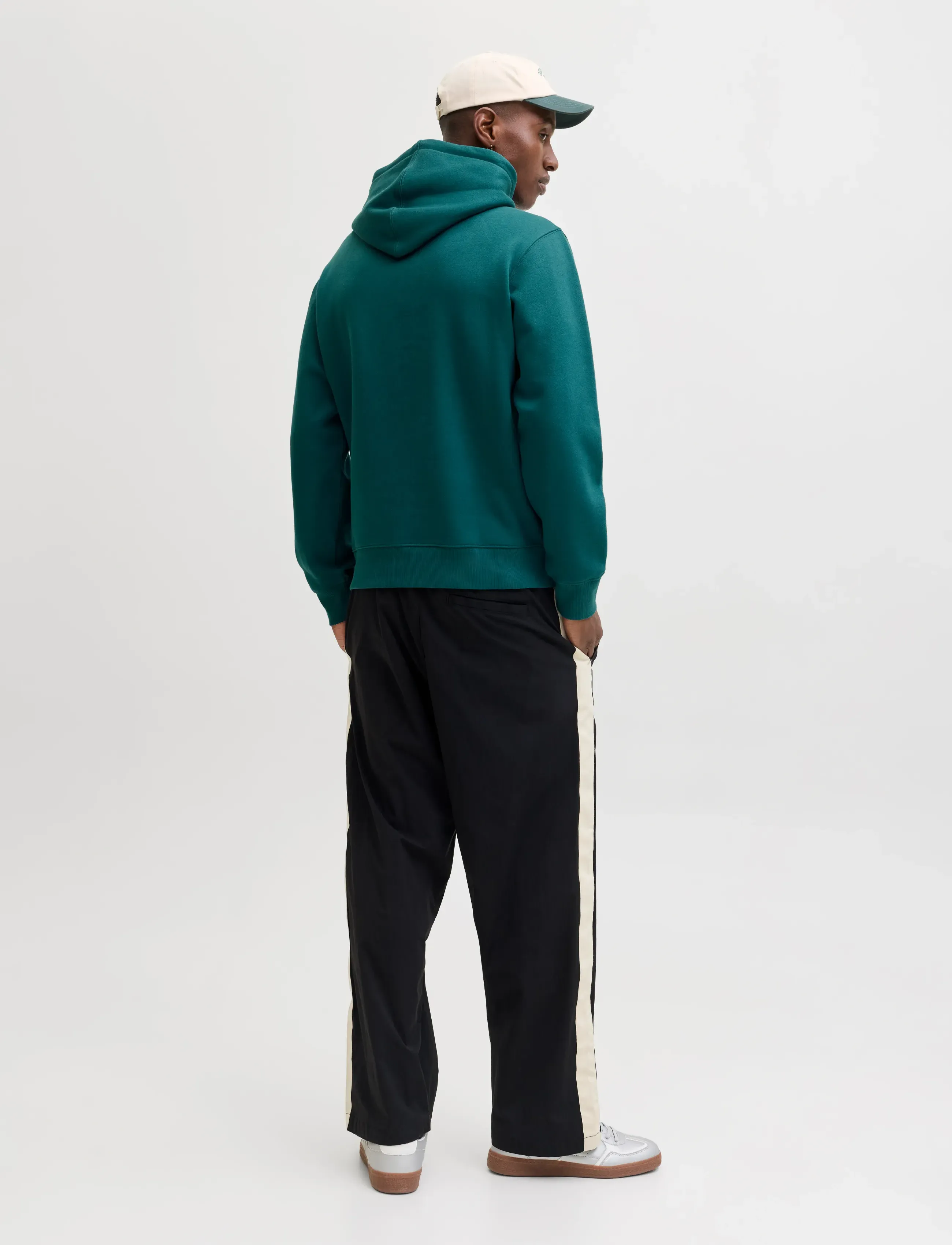 Jack & Jones - JJESTAR JJ SWEAT HOOD NOOS - hættetrøjer - atlantic deep - 2