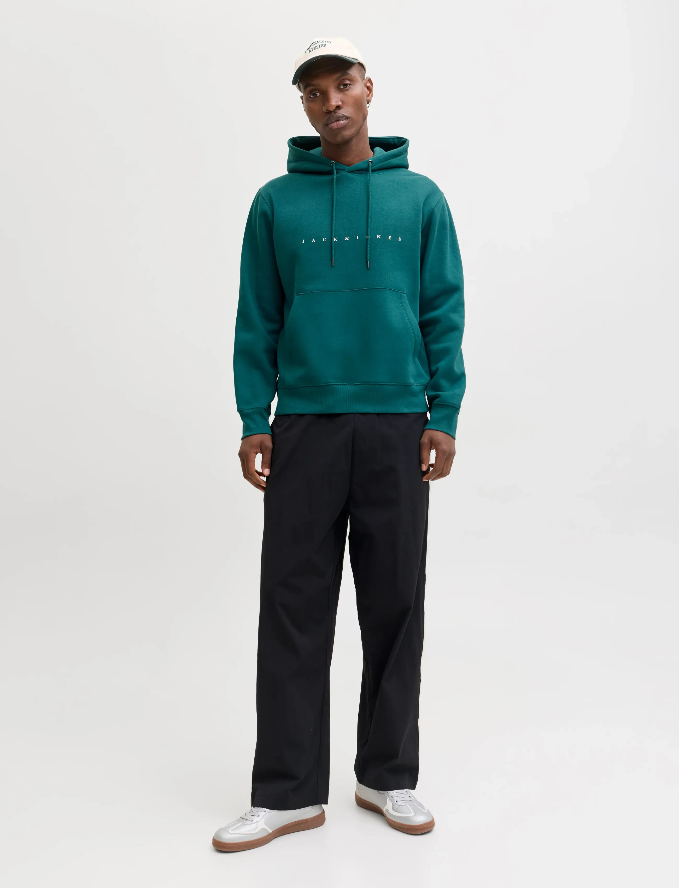 Jack & Jones - JJESTAR JJ SWEAT HOOD NOOS - hættetrøjer - atlantic deep - 3