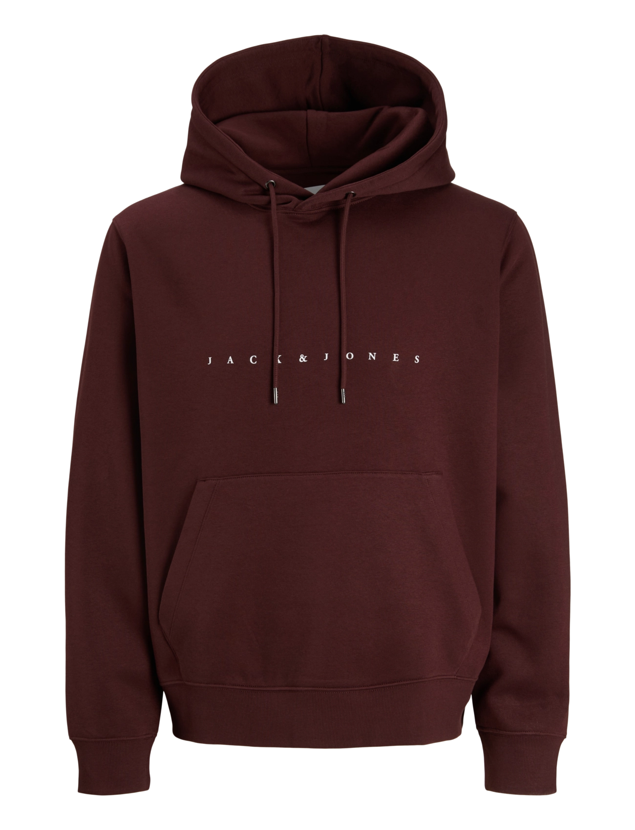 Jack & Jones - JJESTAR JJ SWEAT HOOD NOOS - hoodies - bitter chocolate - 1