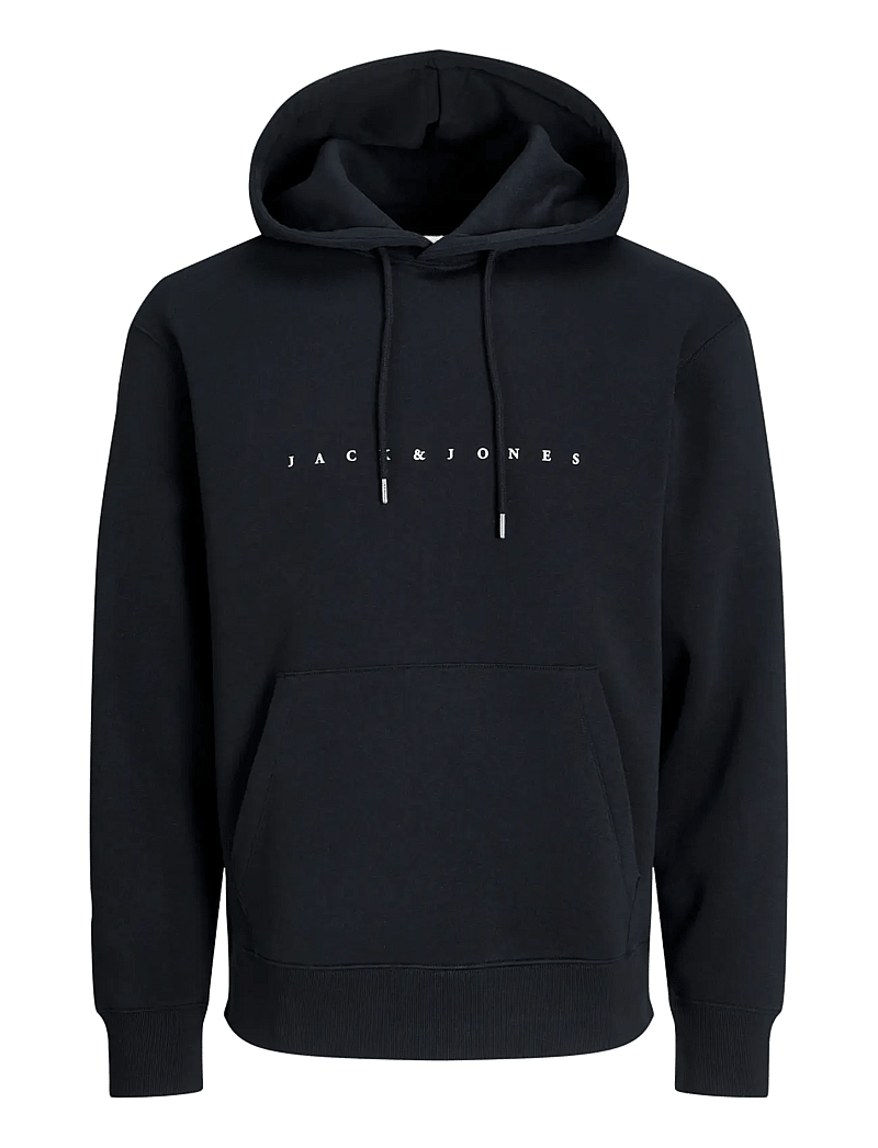 Jack & Jones - JJESTAR JJ SWEAT HOOD NOOS - hættetrøjer - black - 1