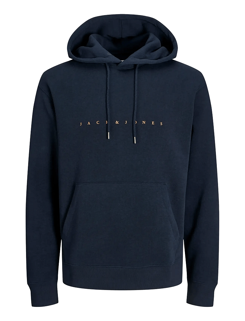 Jack & Jones - JJESTAR JJ SWEAT HOOD NOOS - hættetrøjer - dark navy - 1