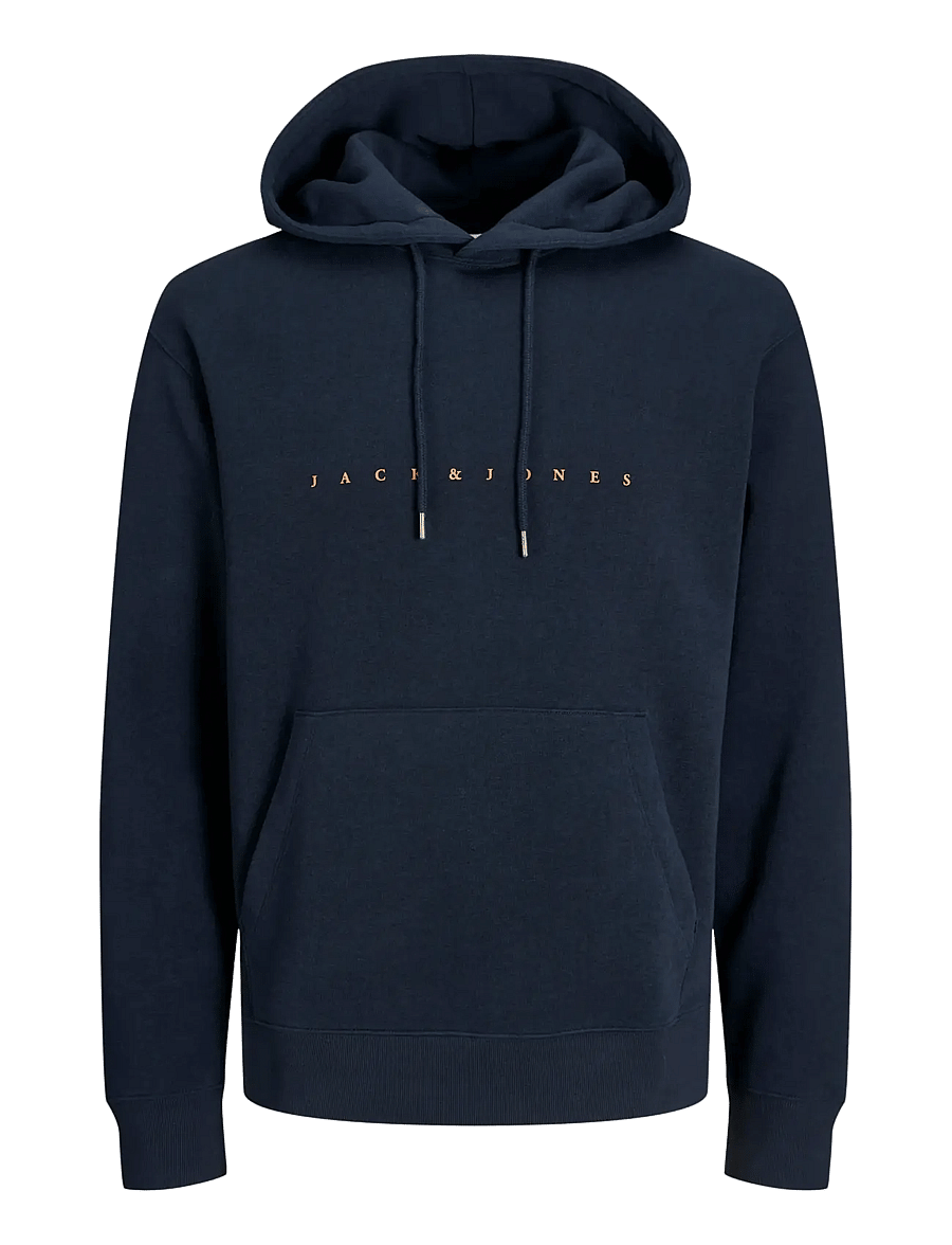 Jack & Jones - JJESTAR JJ SWEAT HOOD NOOS - sweats à capuche - dark navy - 1