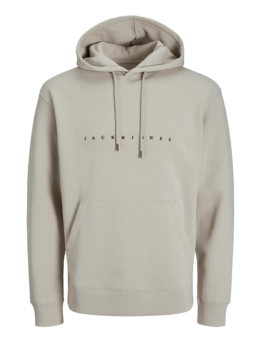 Jack & Jones - JJESTAR JJ SWEAT HOOD NOOS - hættetrøjer - moonbeam - 1
