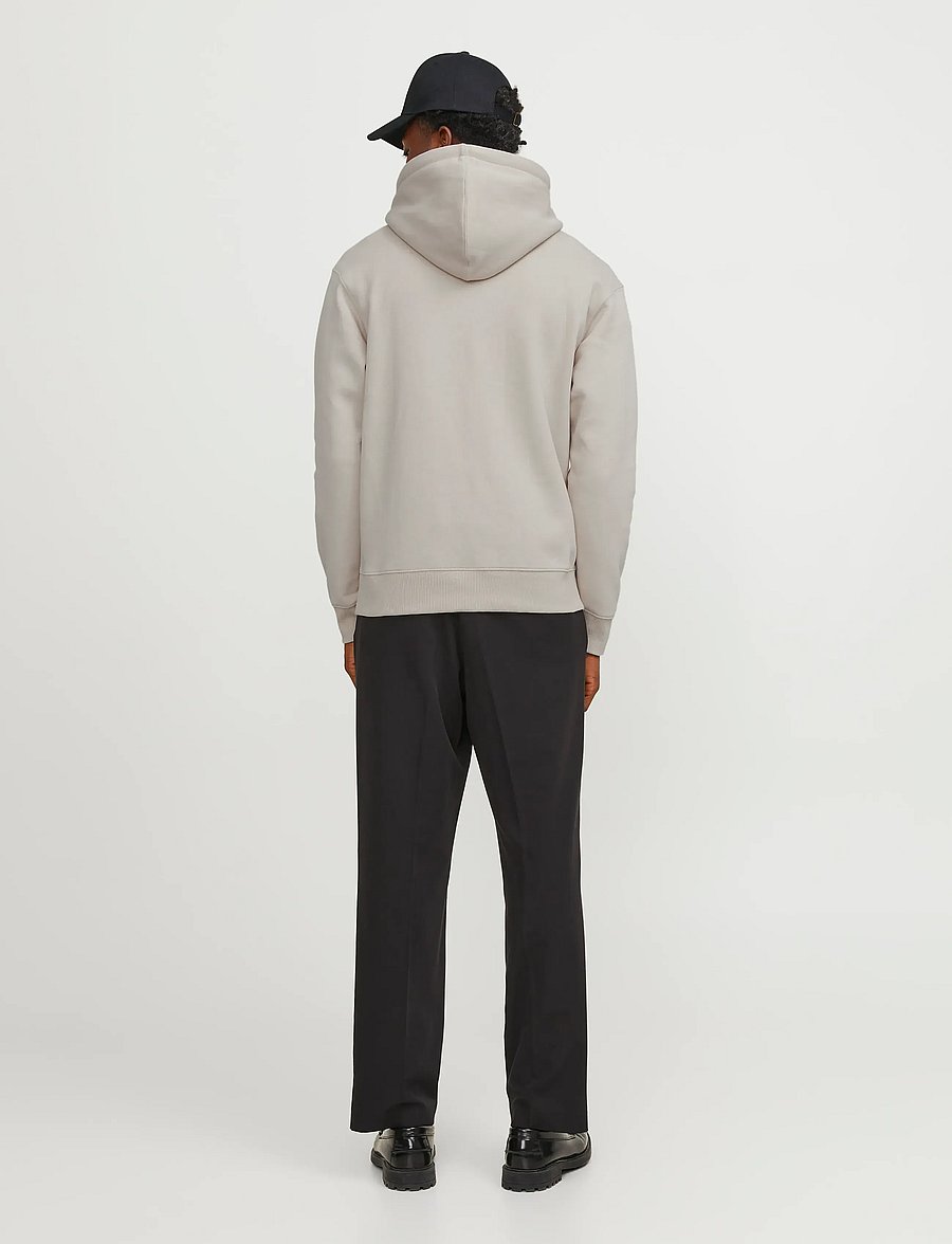 Jack & Jones - JJESTAR JJ SWEAT HOOD NOOS - hættetrøjer - moonbeam - 2