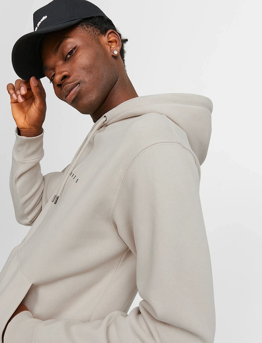 Jack & Jones - JJESTAR JJ SWEAT HOOD NOOS - hættetrøjer - moonbeam - 3