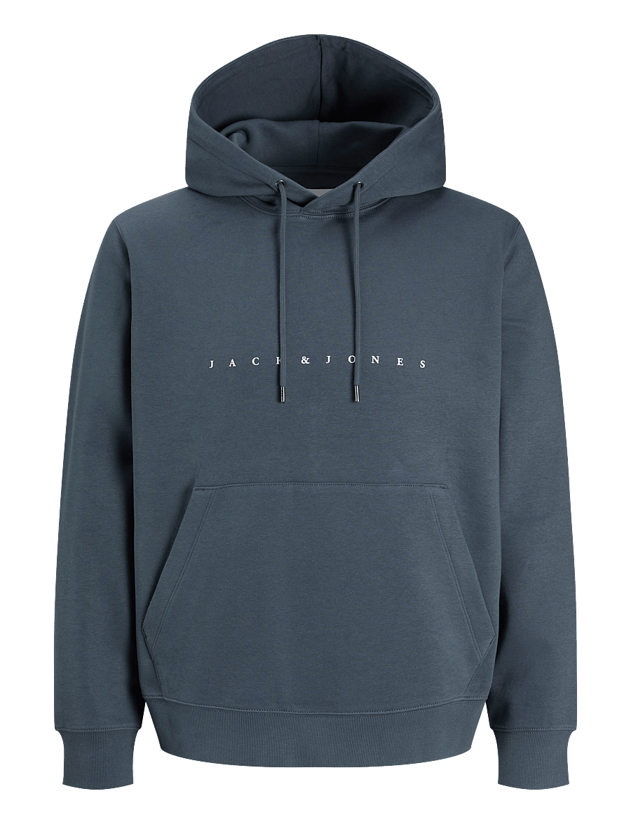 Jack & Jones - JJESTAR JJ SWEAT HOOD NOOS - hættetrøjer - turbulence - 0