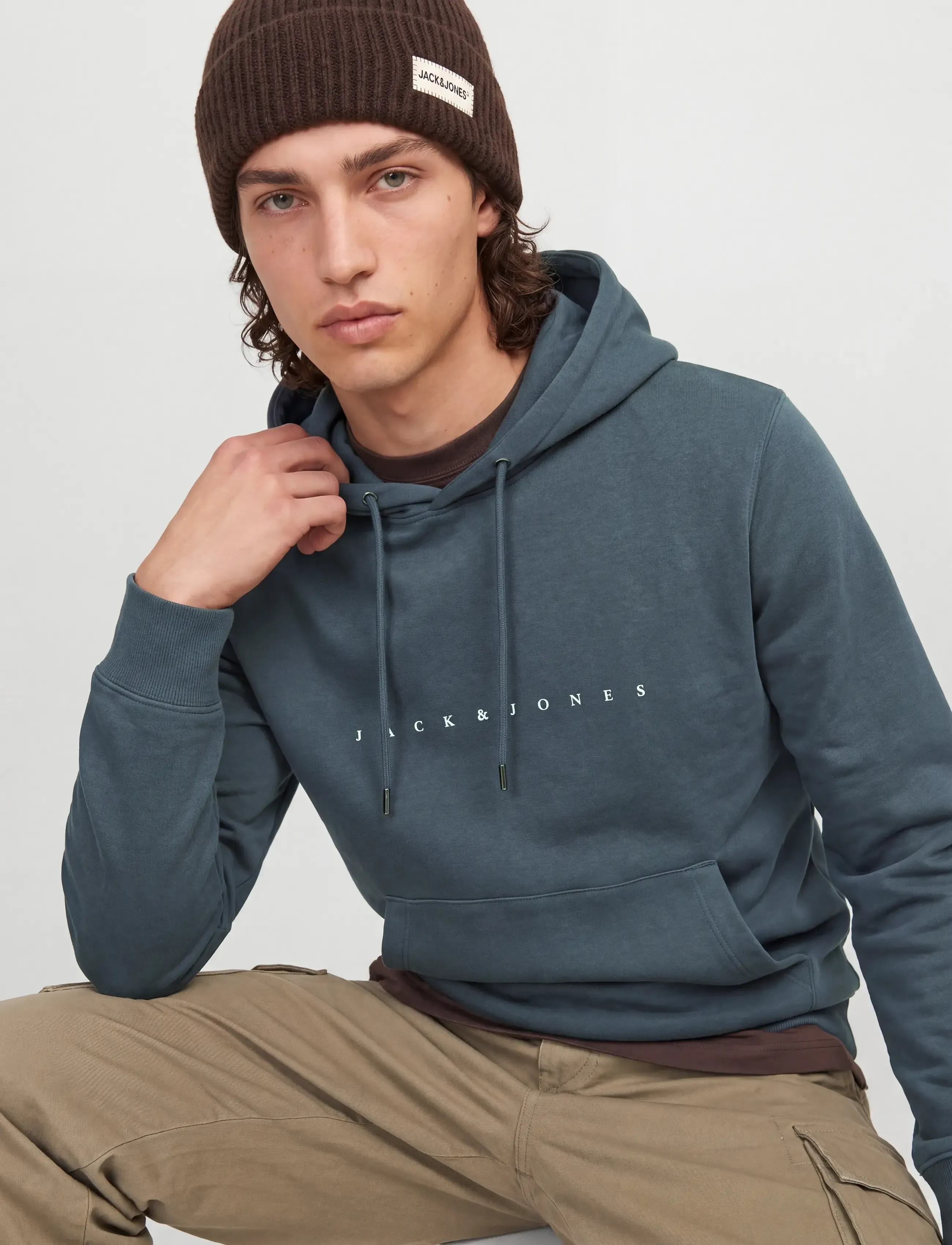 JACK & JONES Jorestar Jj Sweat Hood Noos hoodies herr – bild 6