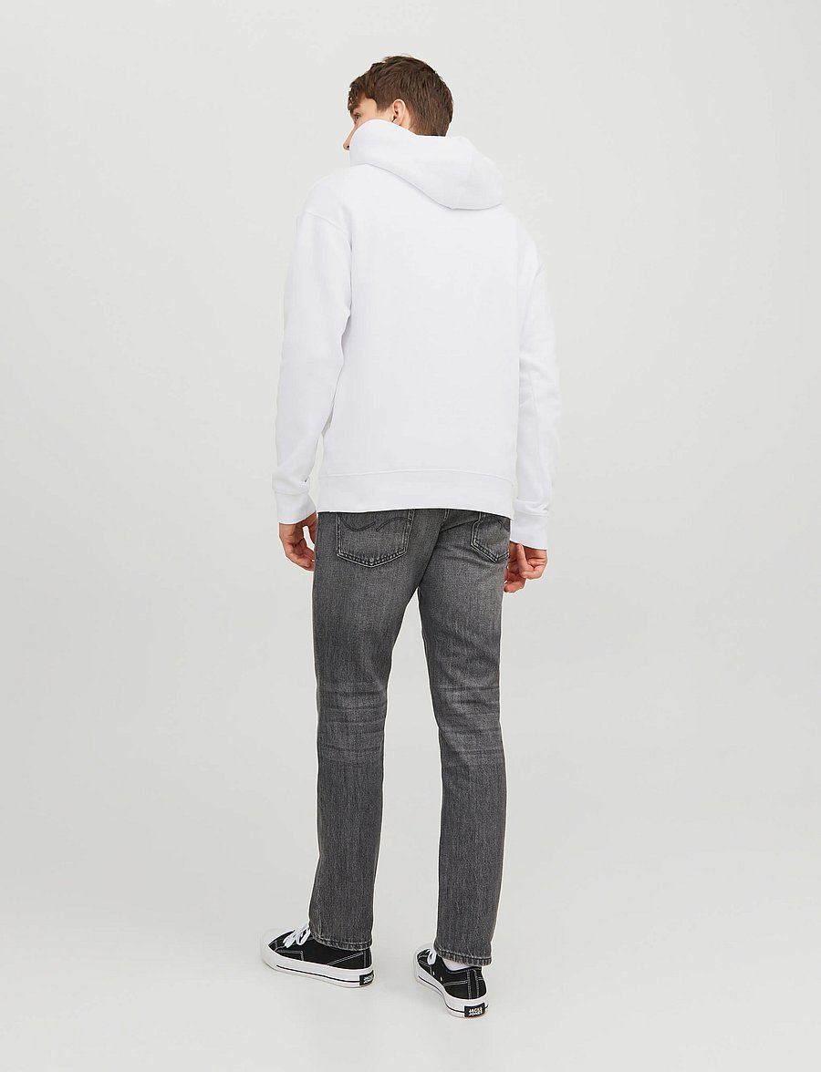 Jack & Jones - JJESTAR JJ SWEAT HOOD NOOS - hættetrøjer - white - 2