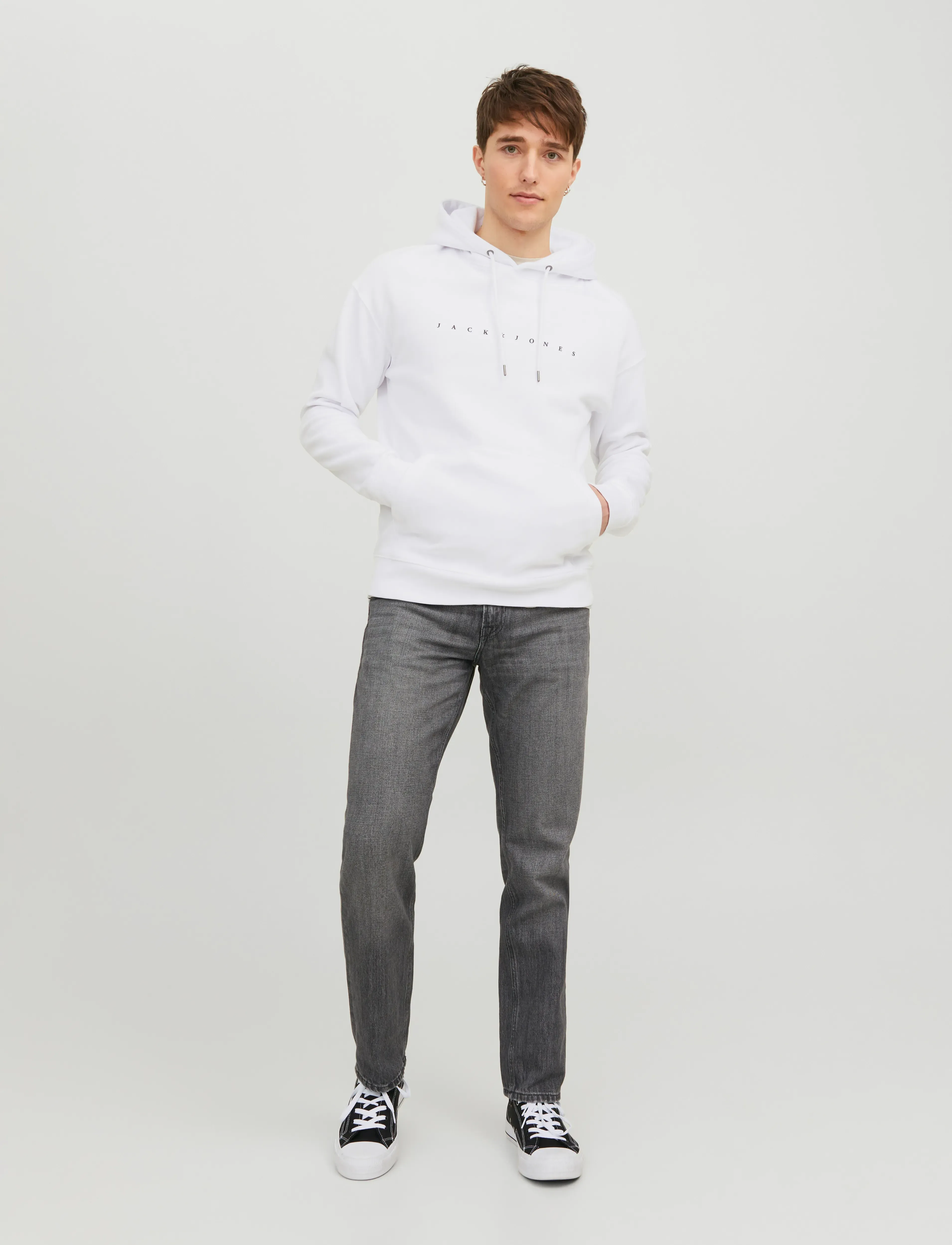 JACK & JONES Jorestar Jj Sweat Hood Noos hoodies herr – bild 6