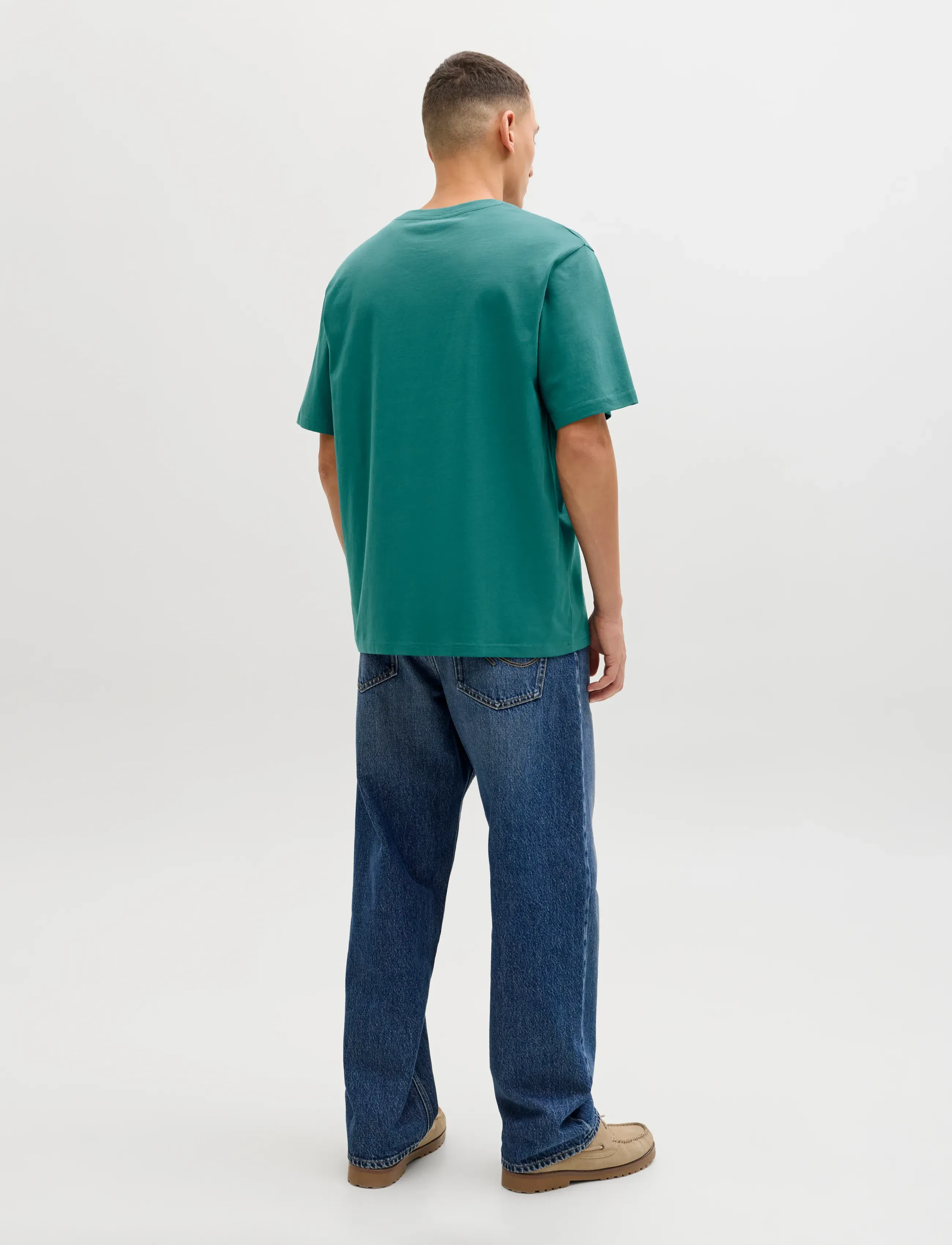 Jack & Jones - JJESTAR JJ TEE SS NOOS - short-sleeved t-shirts - atlantic deep - 2