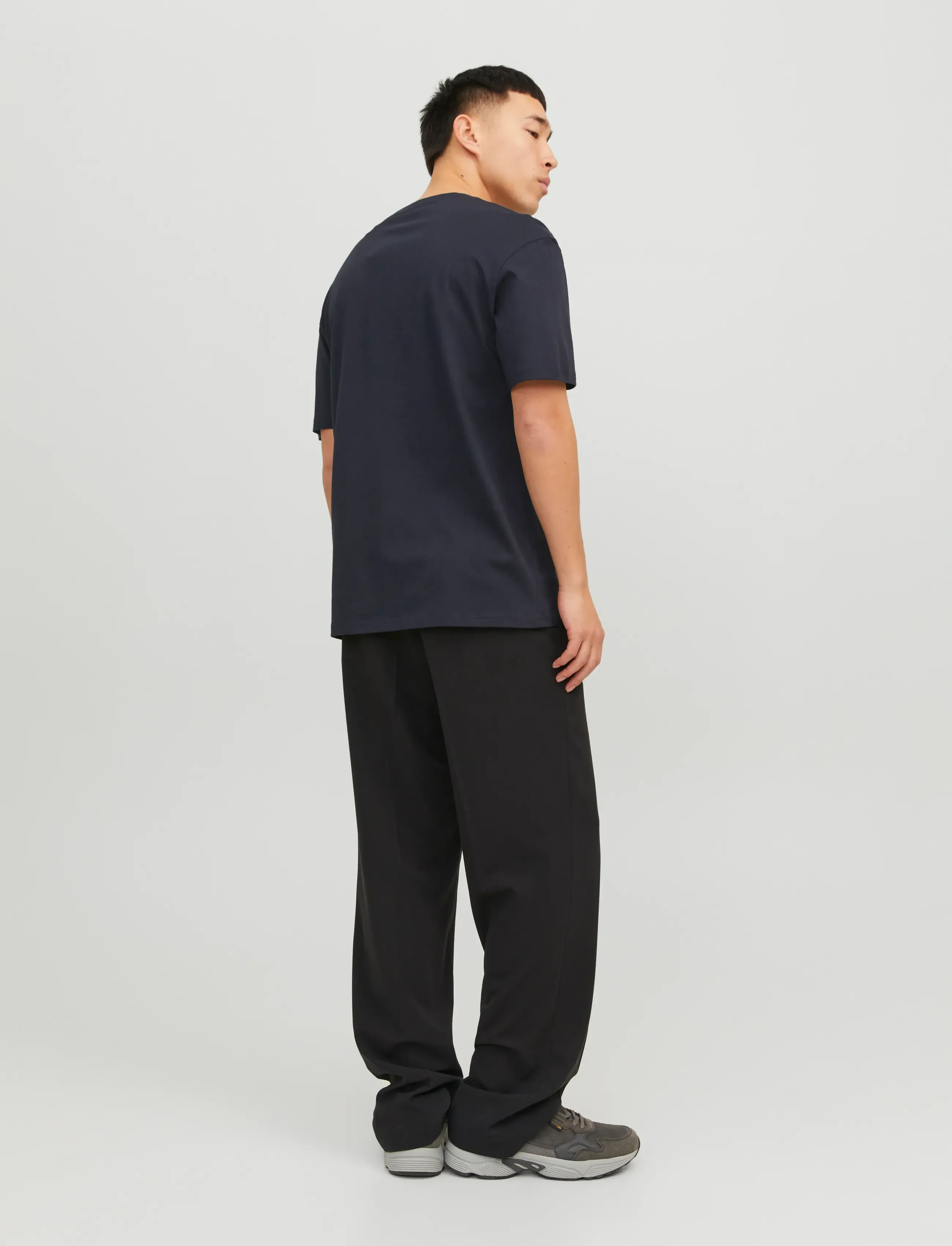 Jack & Jones - JJESTAR JJ TEE SS NOOS - short-sleeved t-shirts - dark navy - 3