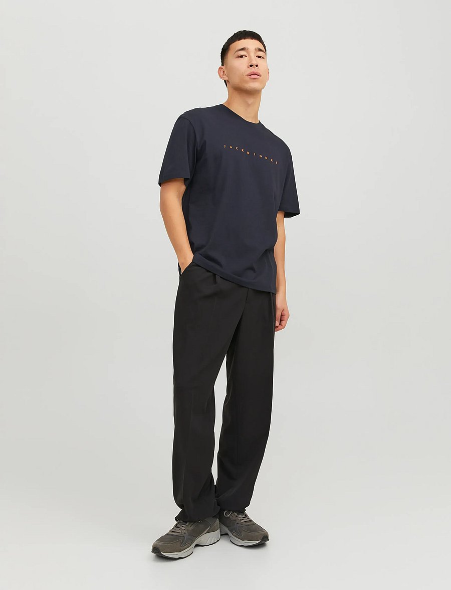 Jack & Jones - JJESTAR JJ TEE SS NOOS - lühikeste varrukatega t-särgid - dark navy - 4