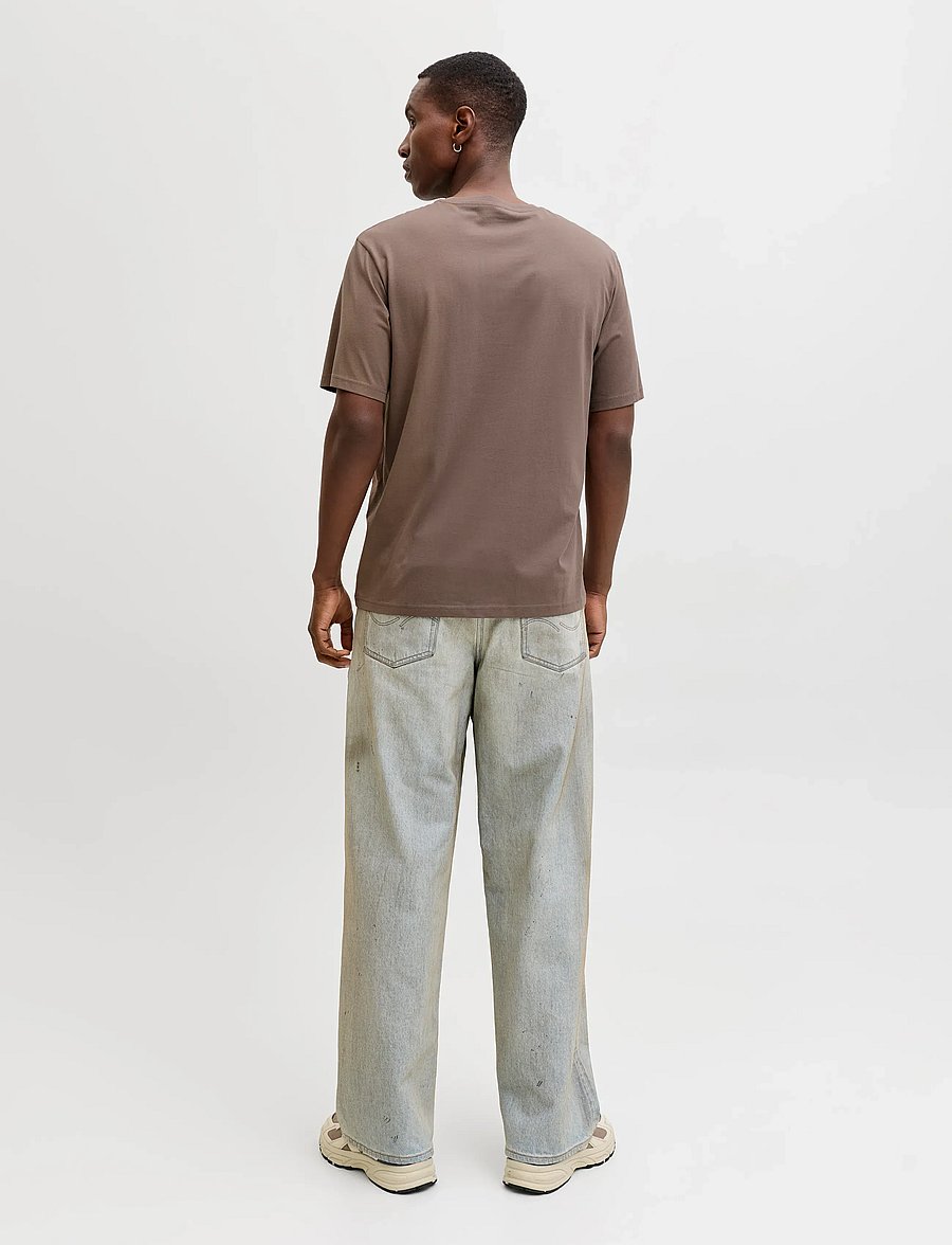 Jack & Jones - JJESTAR JJ TEE SS NOOS - kortærmede t-shirts - falcon - 3