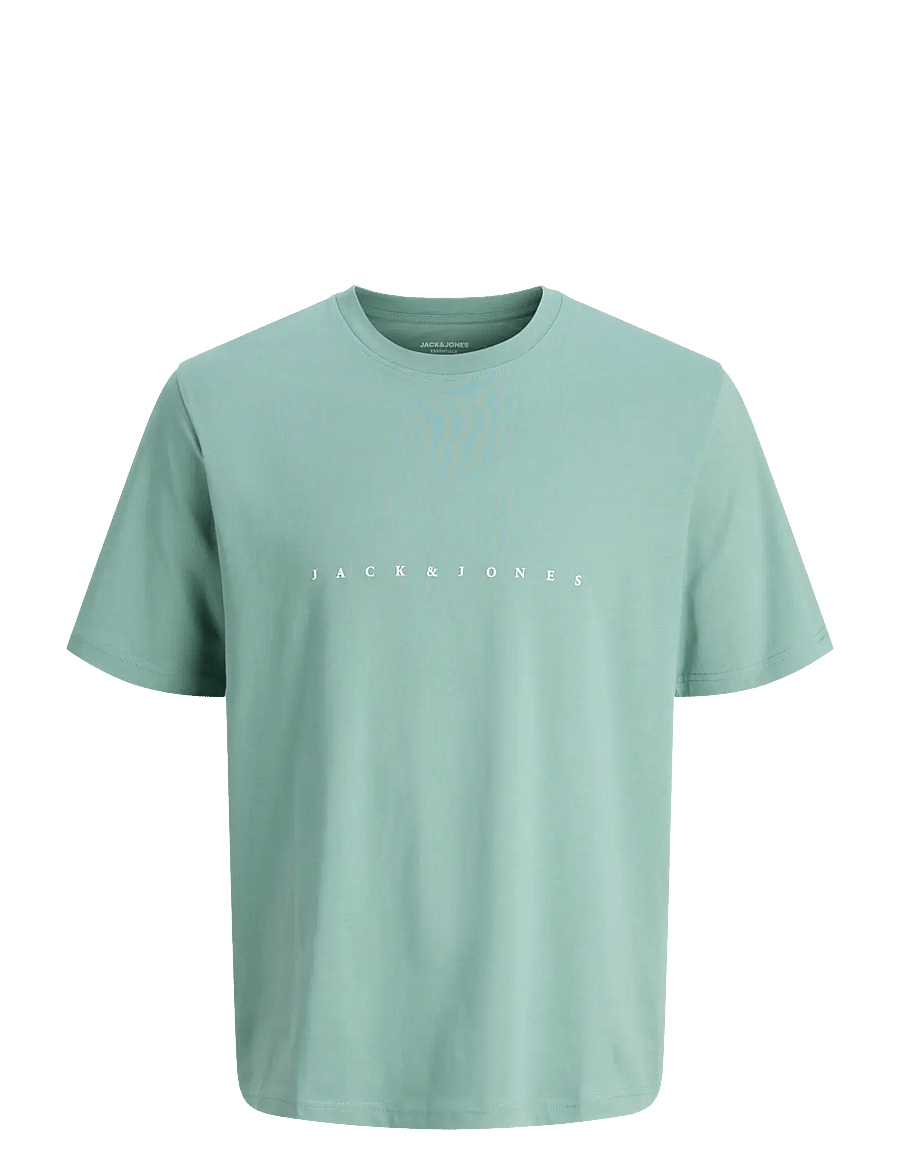 Jack & Jones - JJESTAR JJ TEE SS NOOS - kurzärmelige t-shirts - mineral blue - 1