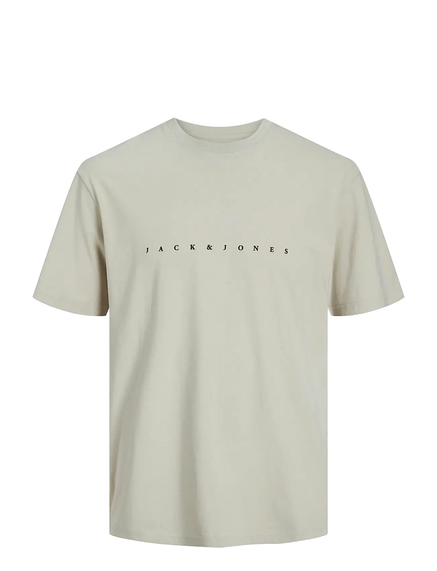 Jack & Jones - JJESTAR JJ TEE SS NOOS - kurzärmelige t-shirts - moonbeam - 1