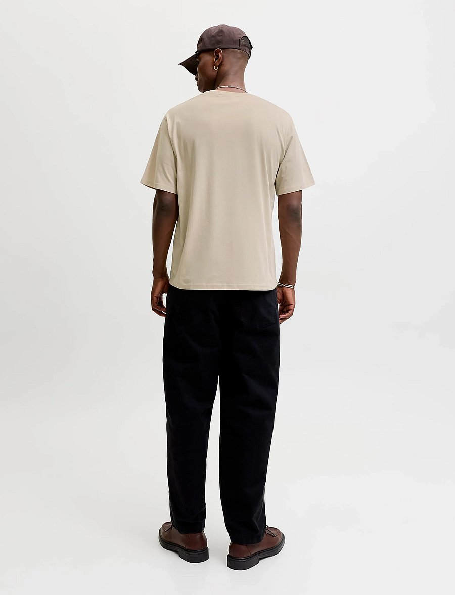 Jack & Jones - JJESTAR JJ TEE SS NOOS - kurzärmelige t-shirts - moonbeam - 2