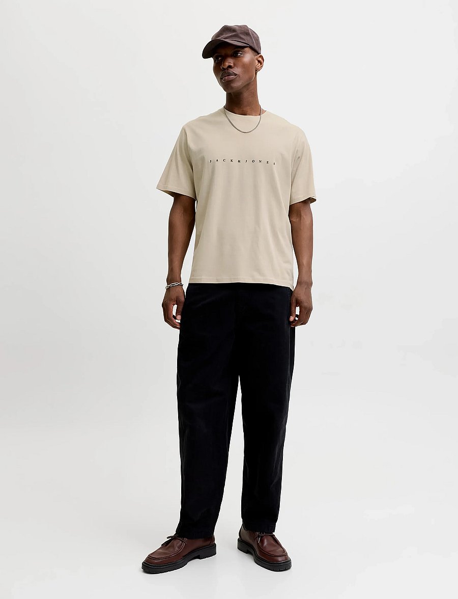Jack & Jones - JJESTAR JJ TEE SS NOOS - kurzärmelige t-shirts - moonbeam - 3
