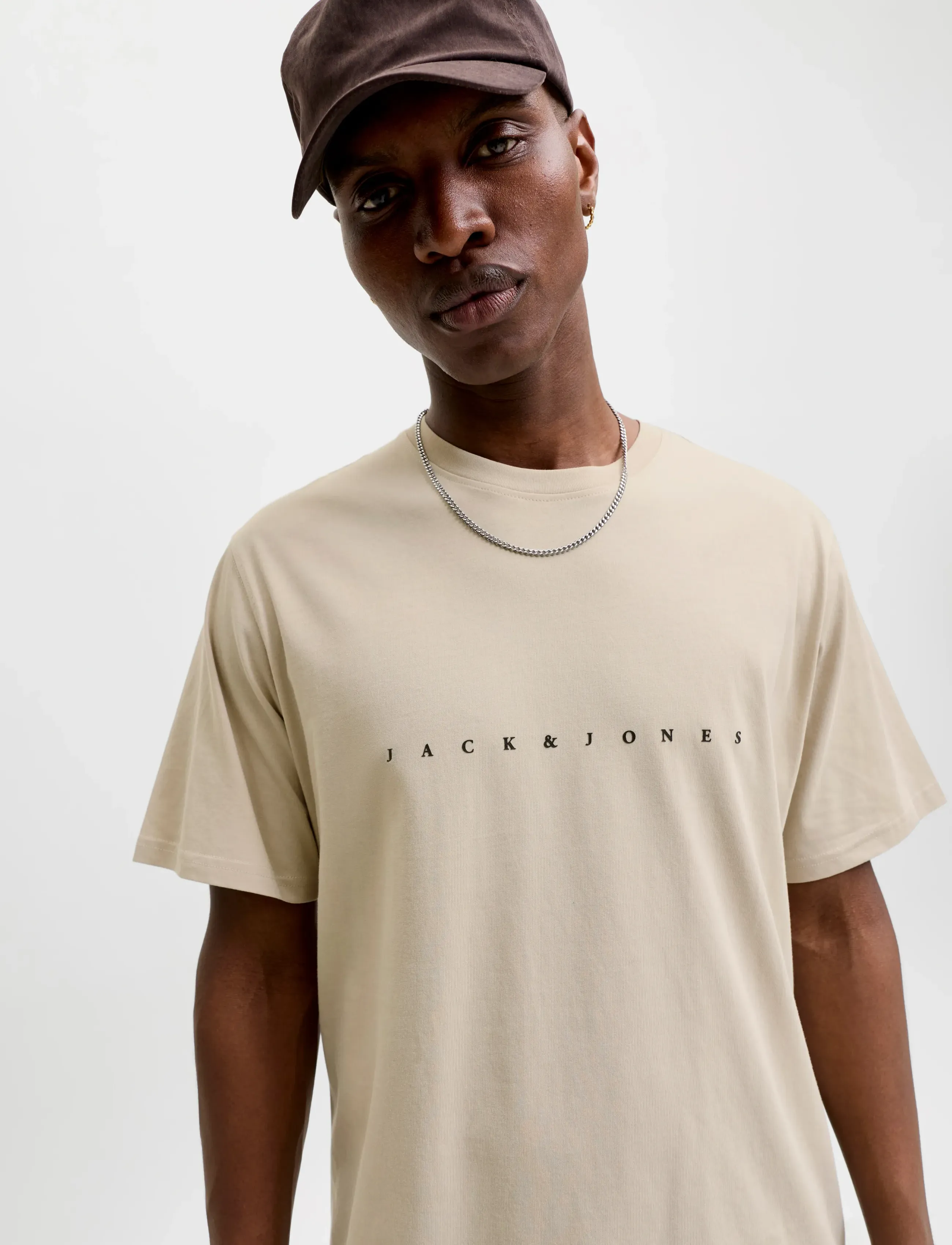 Jack & Jones - JJESTAR JJ TEE SS NOOS - kortärmade t-shirts - moonbeam - 5