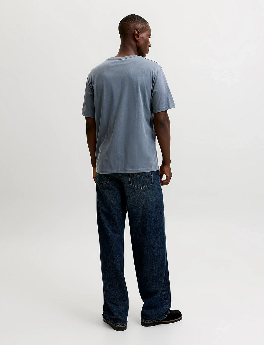 Jack & Jones - JJESTAR JJ TEE SS NOOS - kurzärmelige t-shirts - turbulence - 2