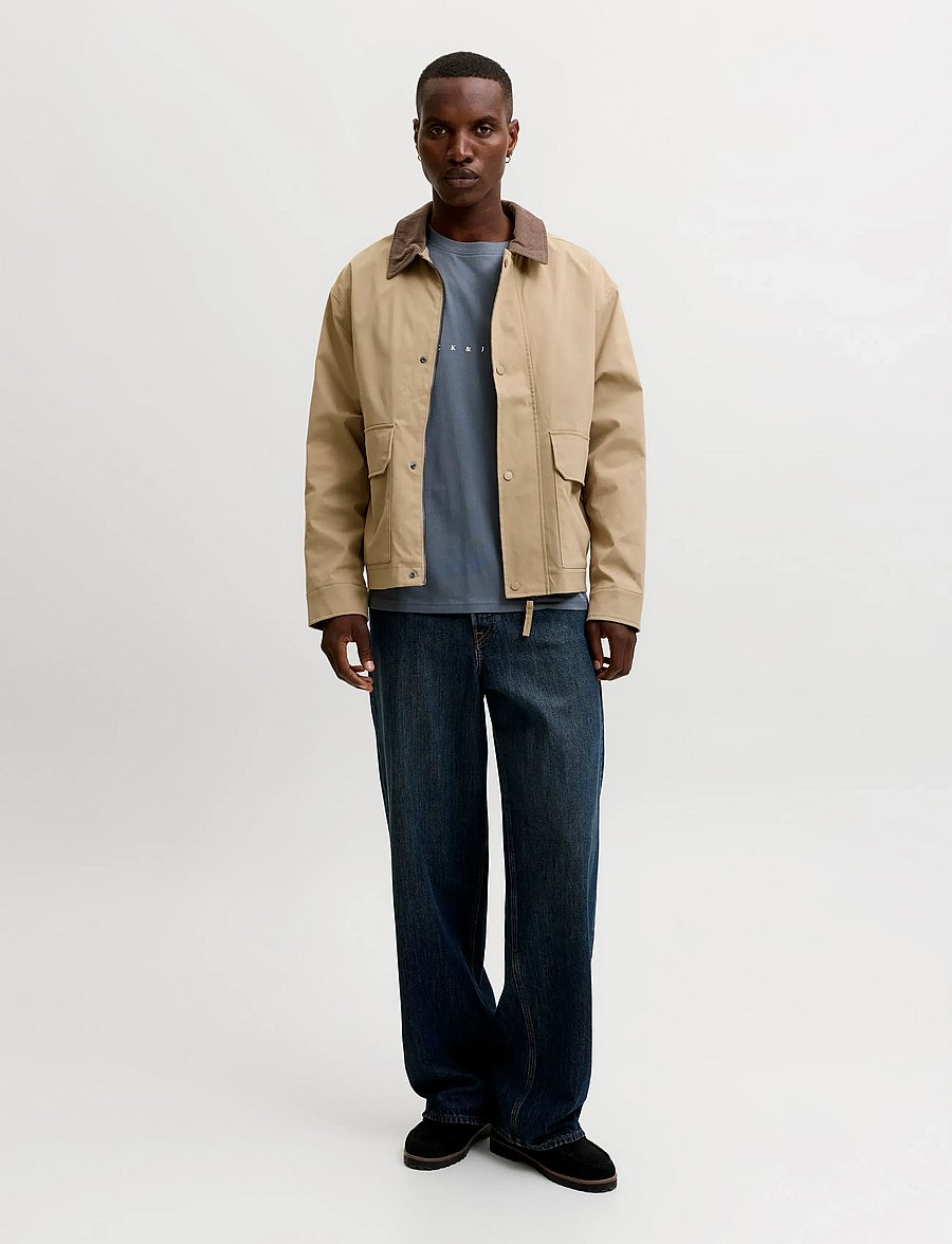 Jack & Jones - JJESTAR JJ TEE SS NOOS - kurzärmelige t-shirts - turbulence - 3