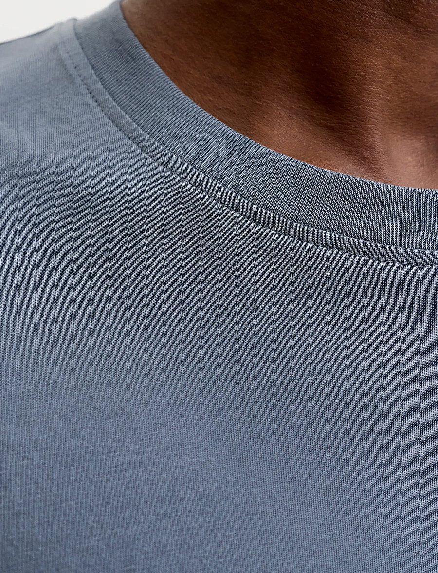 Jack & Jones - JJESTAR JJ TEE SS NOOS - kurzärmelige t-shirts - turbulence - 5