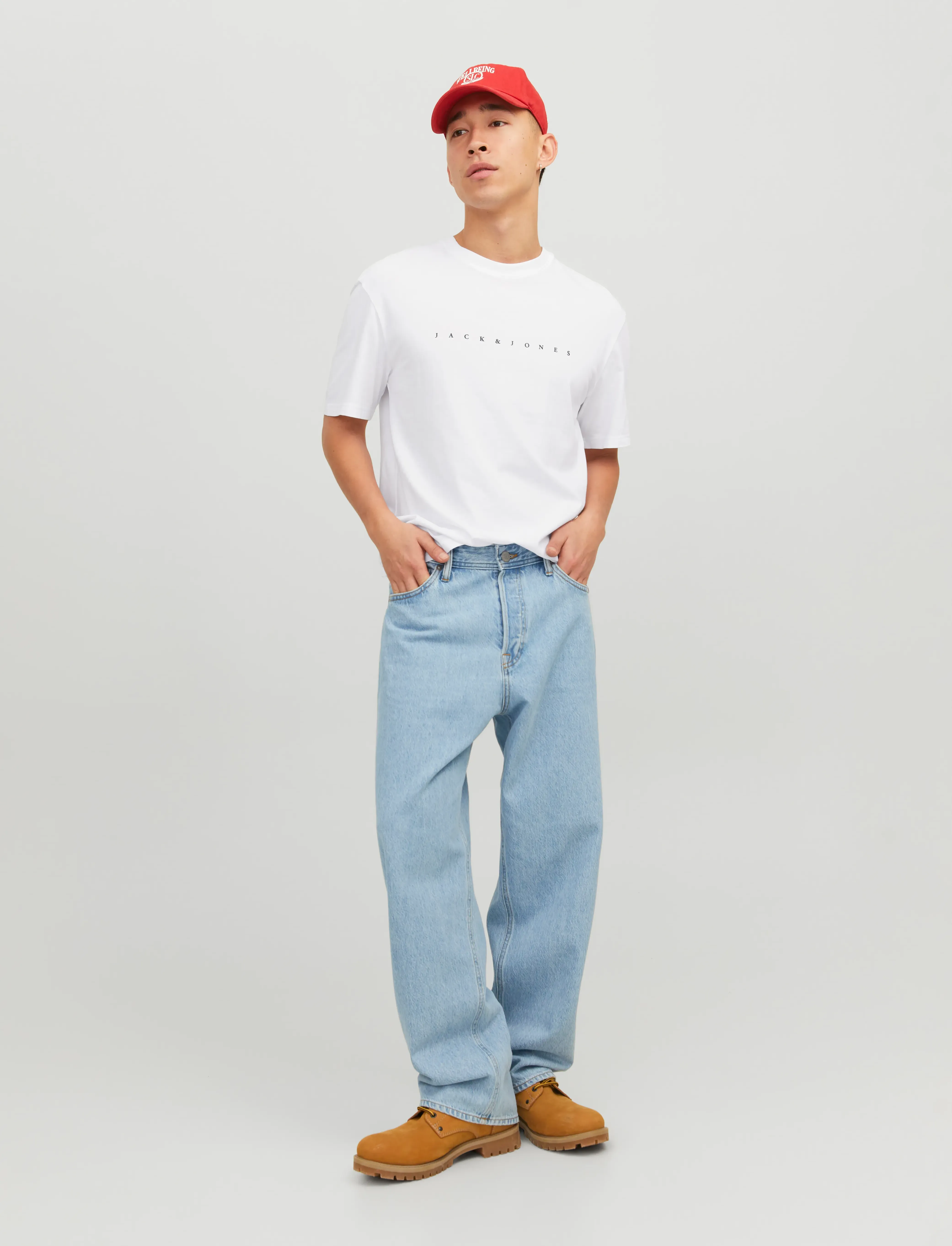 Jack & Jones - JJESTAR JJ TEE SS NOOS - lühikeste varrukatega t-särgid - white - 5