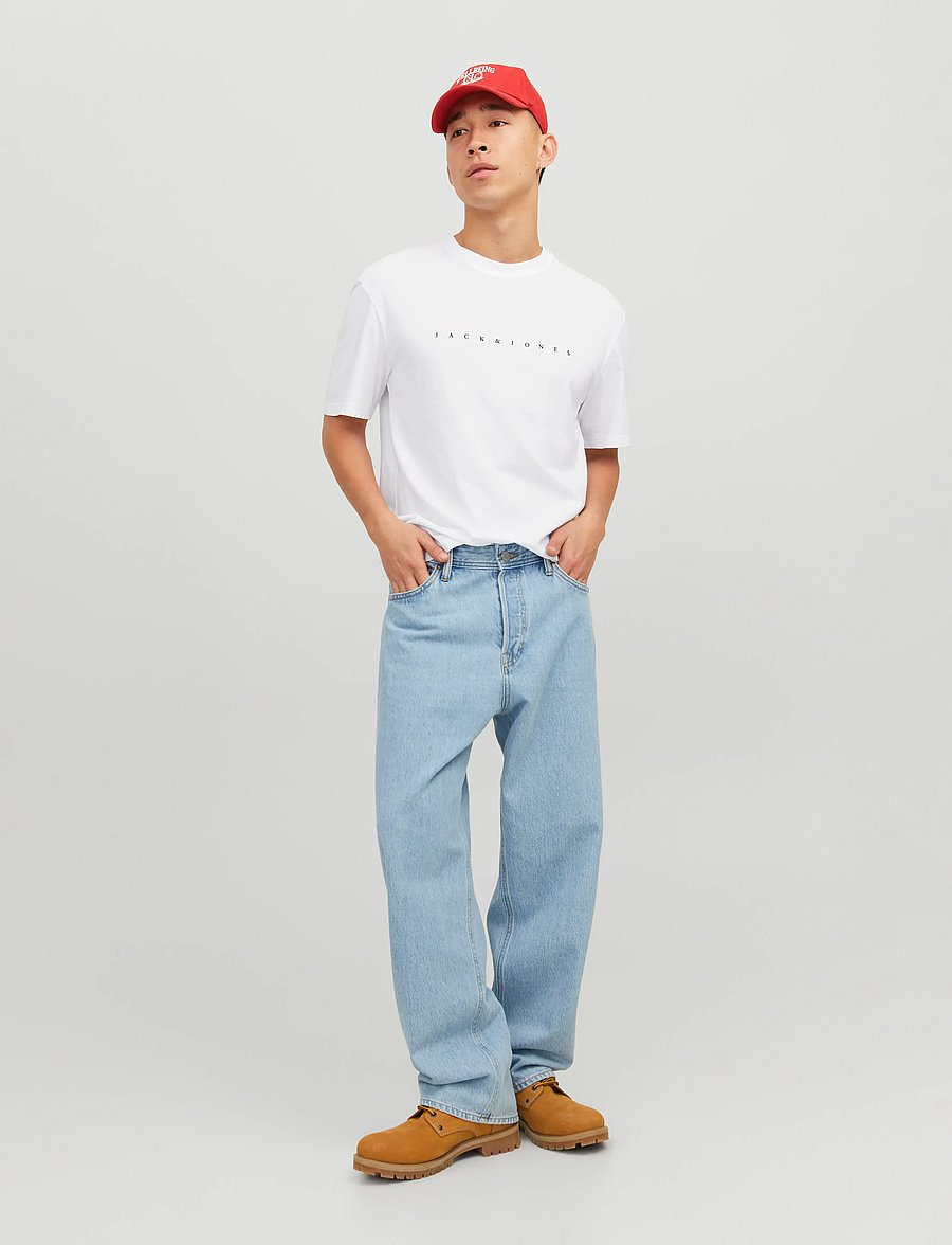 Jack & Jones - JJESTAR JJ TEE SS NOOS - kurzärmelige t-shirts - white - 5