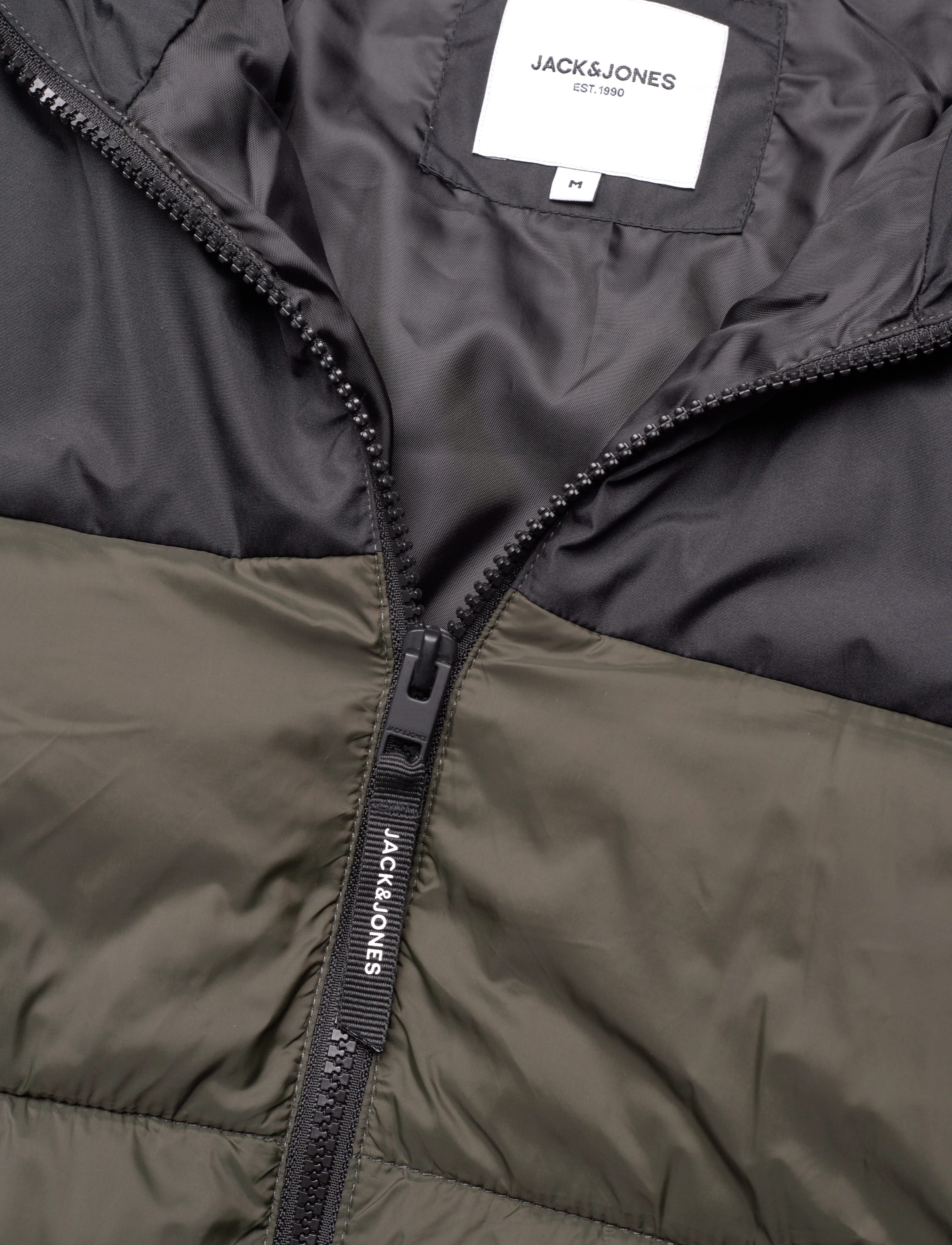 Jack & Jones - JJETOBY PUFFER HOOD SN - rosin - 2