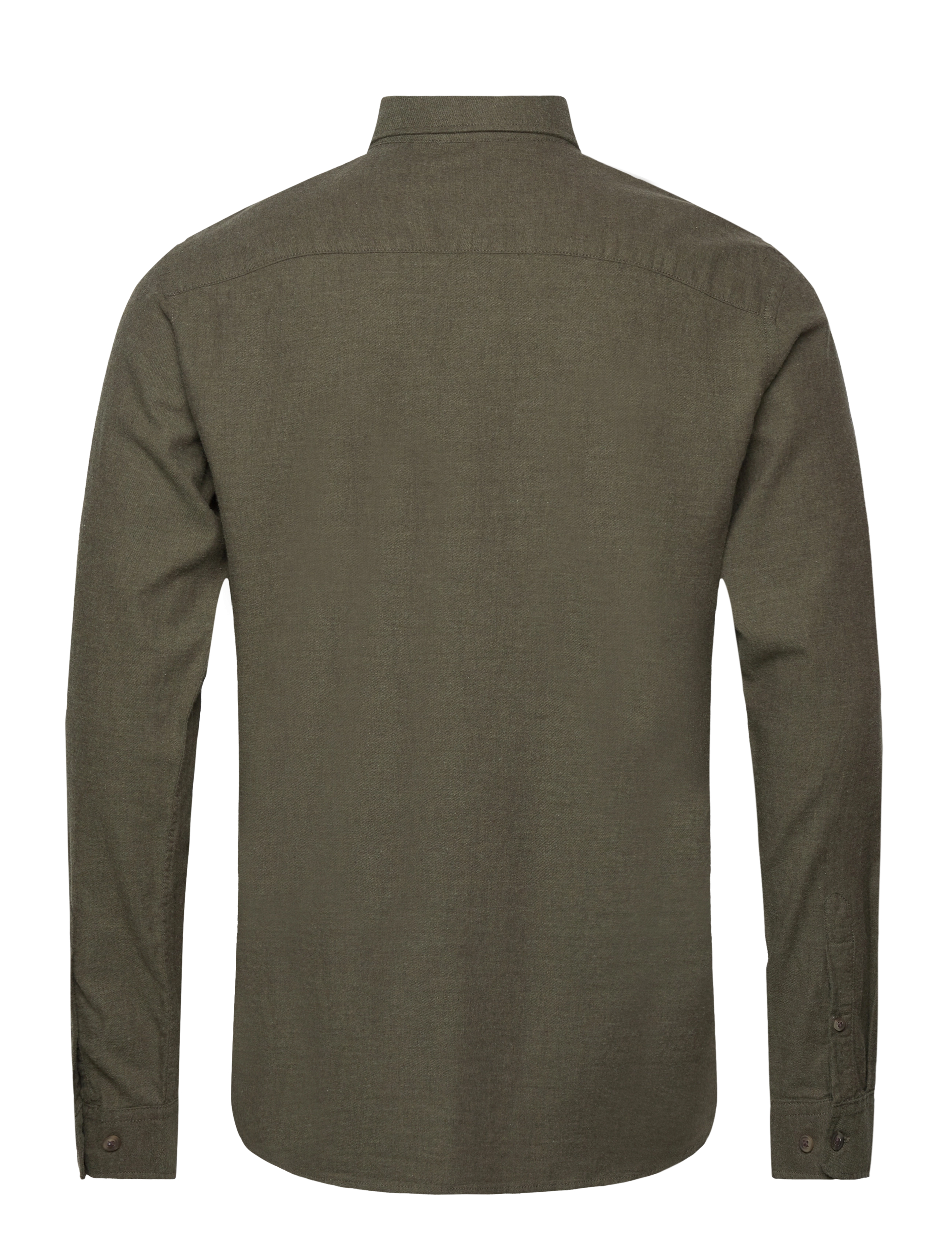 Jack & Jones - JJECLASSIC MELANGE SHIRT LS NOOS - rosin - 2